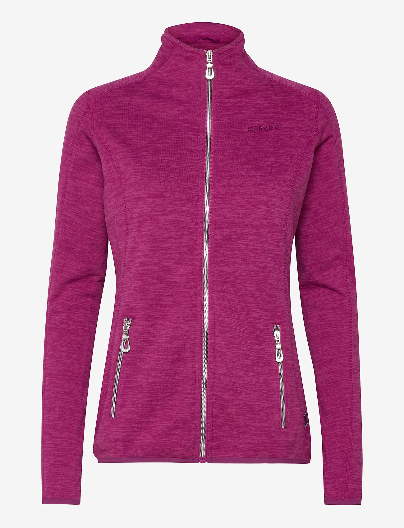 Sebago - Niccole Zip Fleece Jacket - vidurinio sluoksnio striukės - cerise melange - 0