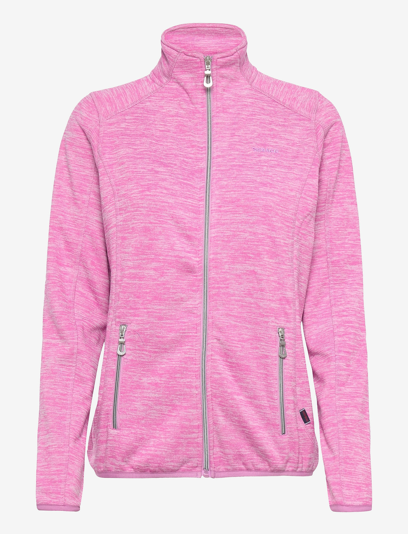 Niccole Zip Fleece Jacket - GRAPE MELANGE