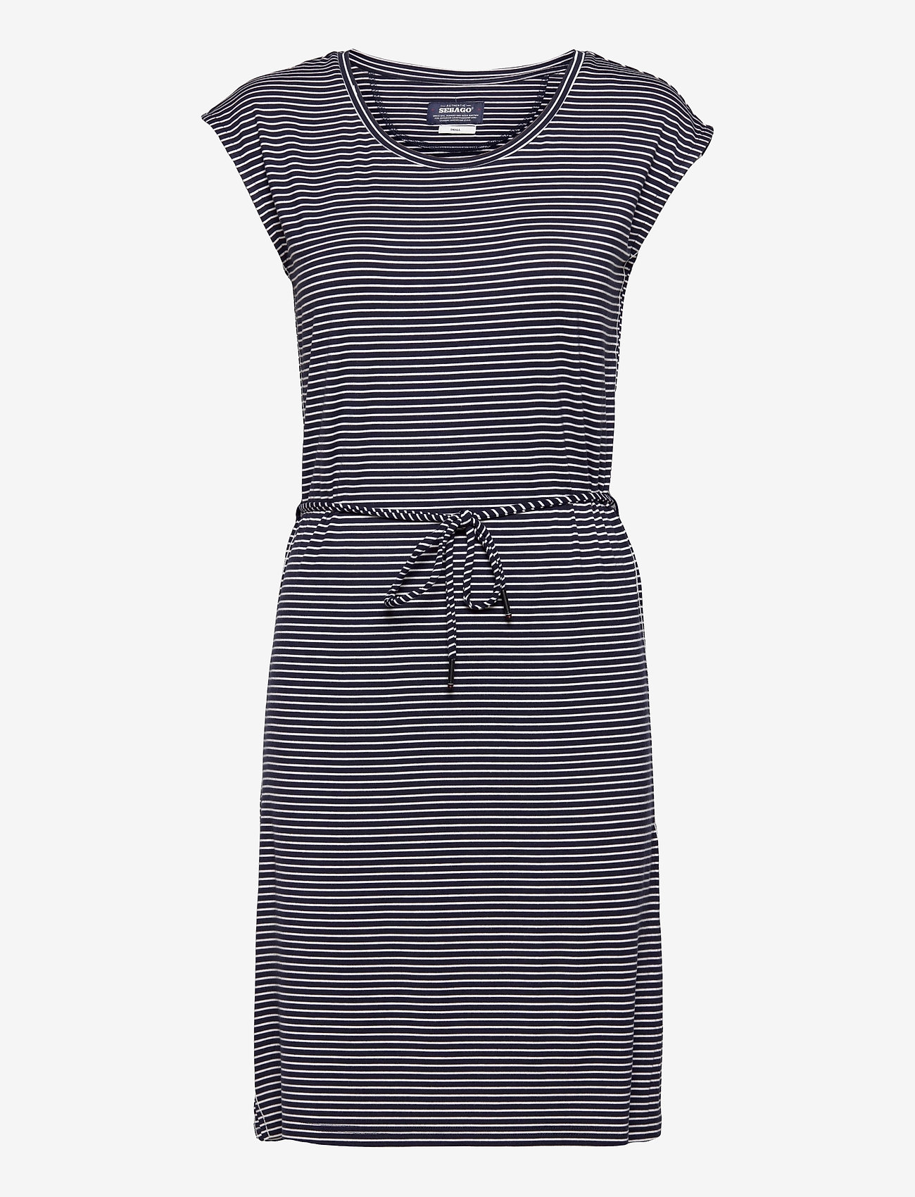 Summer Dress - NAVY/WHITE