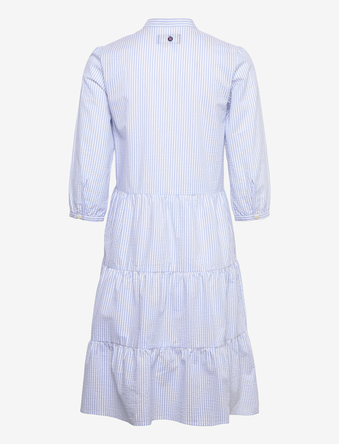 Sebago - Seersucker Dress - sommerkjoler - lt. blue/white - 1