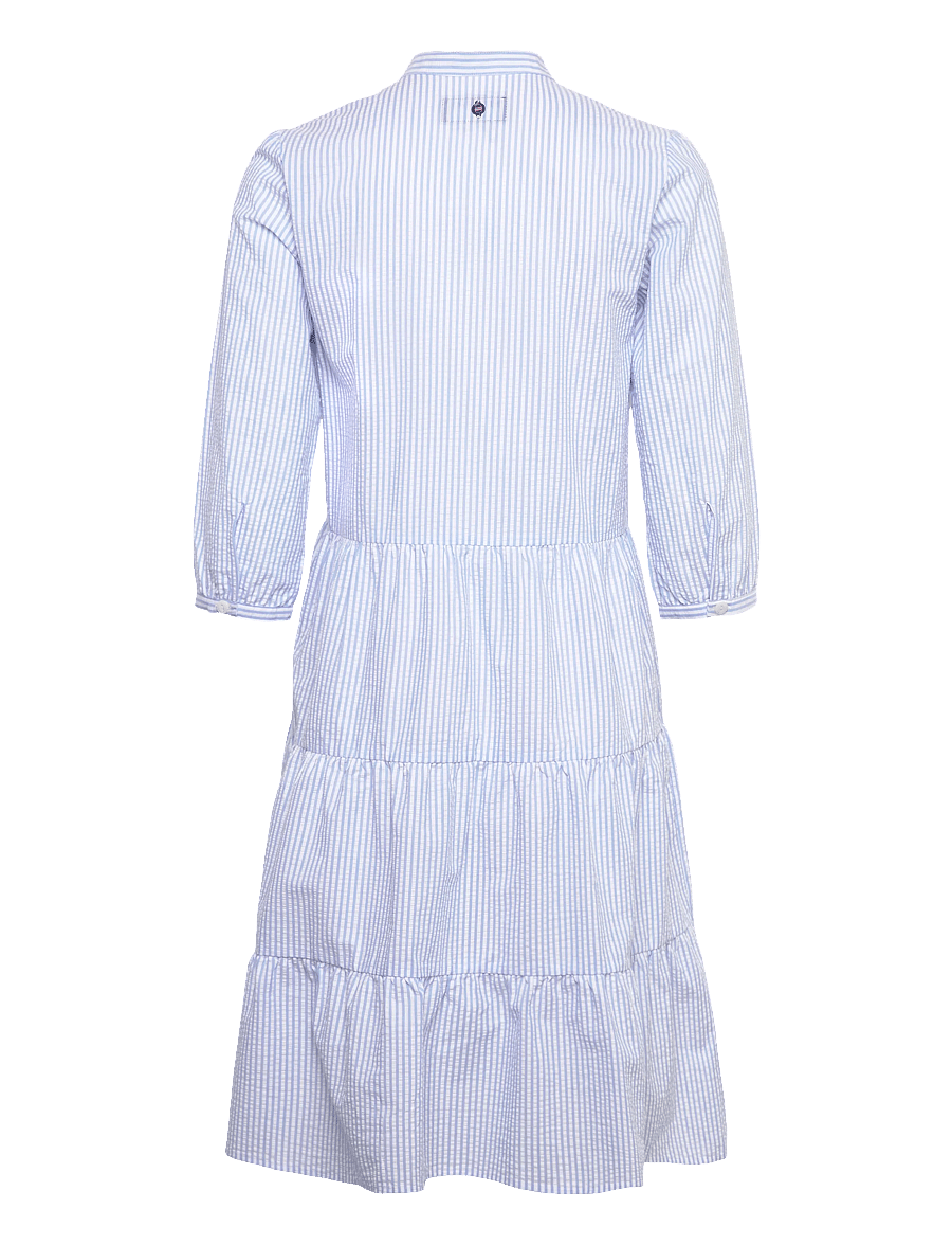 Sebago - Seersucker Dress - sommerkleider - lt. blue/white - 2