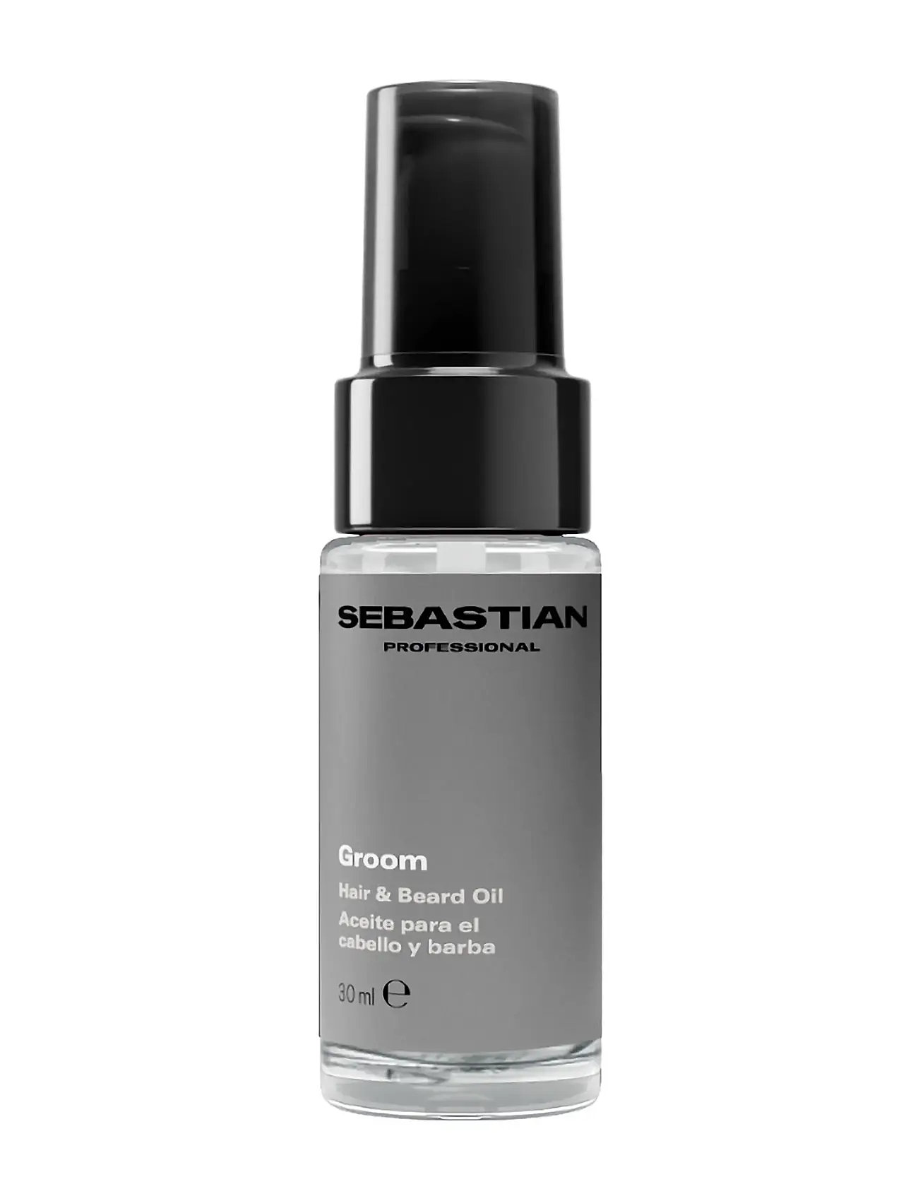 Sebastian Professional Sebastian Professional Groom Hair & Beard Oil For Men 30Ml - Nude - 30 ML