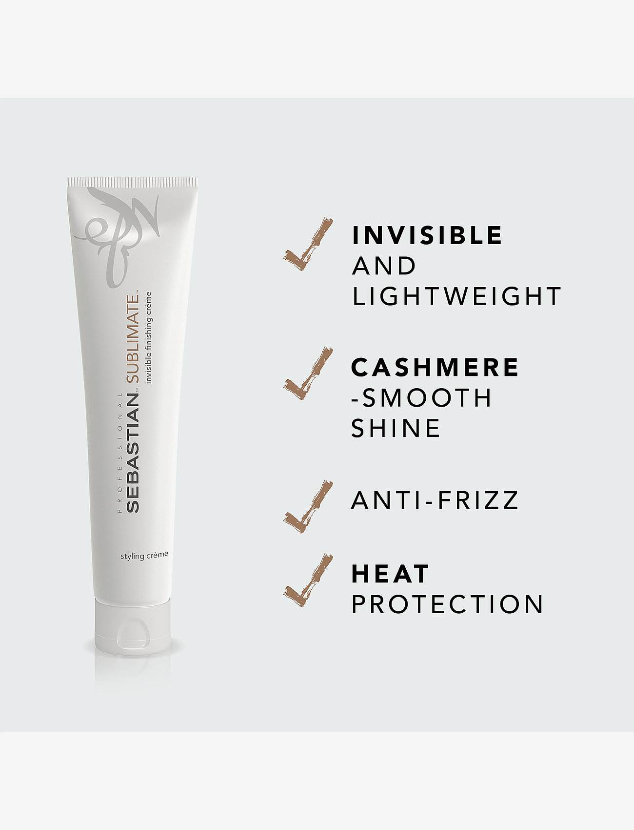 Sebastian Professional - Sebastian Professional Sublimate Anti-Frizz Hair Cream - kreem - no colour - 2