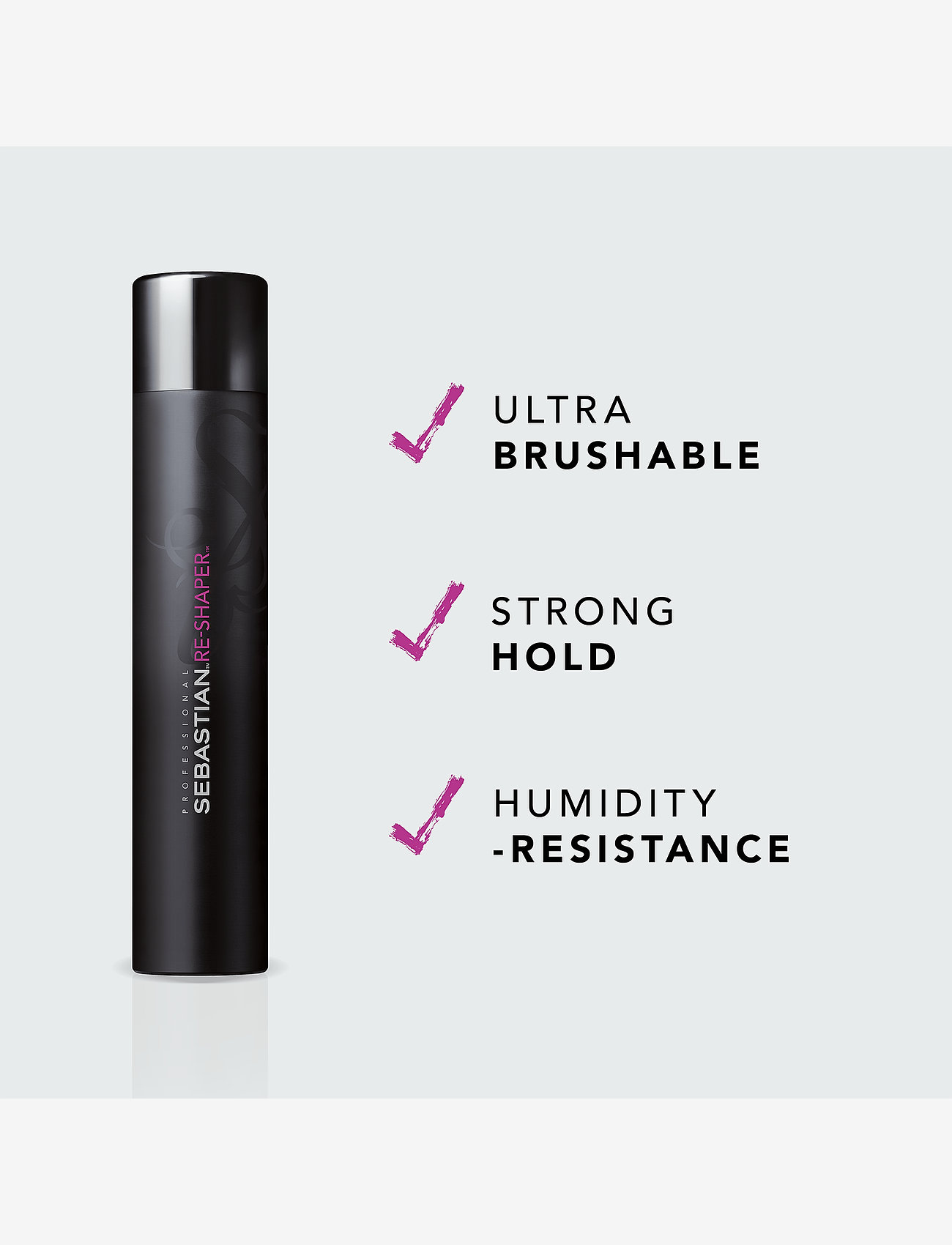 Sebastian Professional - Sebastian Professional Re-shaper Spray 400ml - styling - no colour - 3
