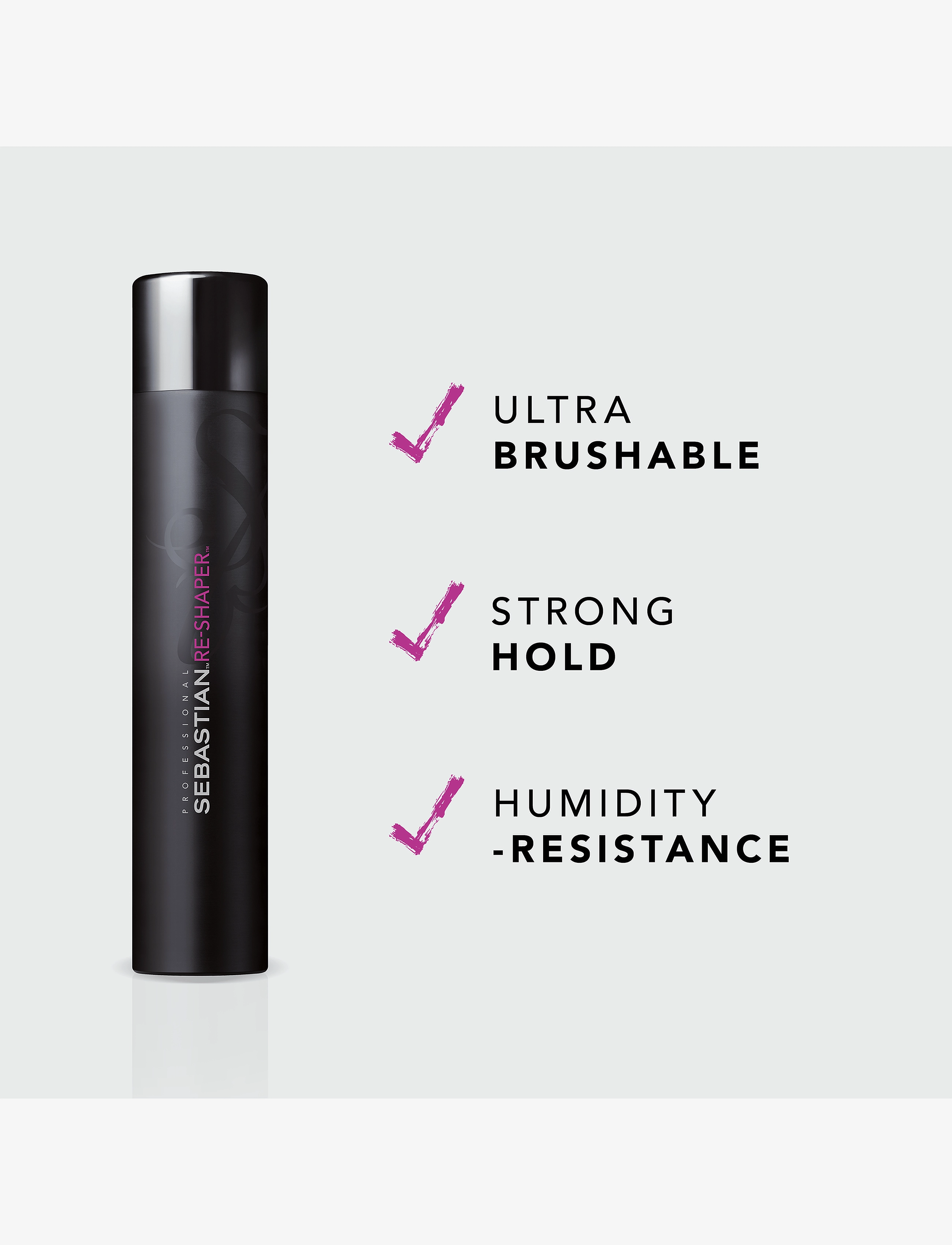 Sebastian Professional - Sebastian Professional Re-shaper Spray 400ml - styling - no colour - 3