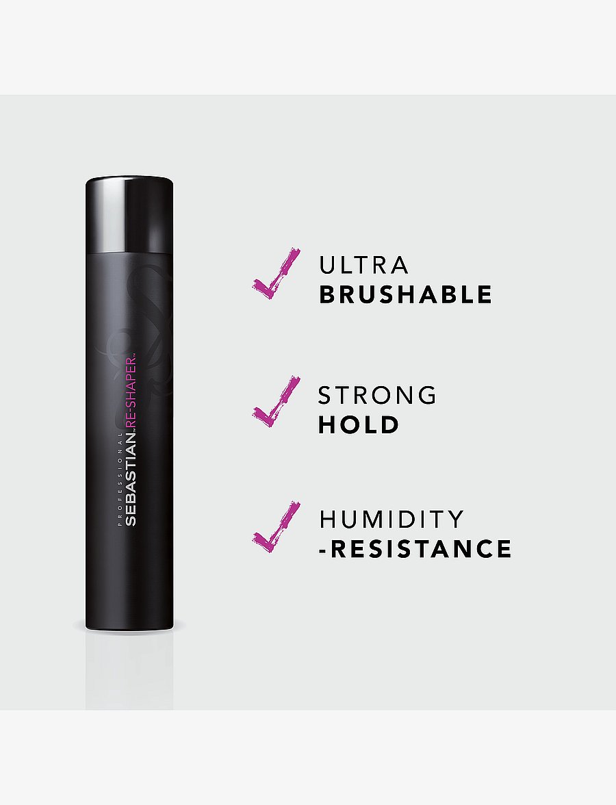 Sebastian Professional - Sebastian Professional Re-shaper Spray 400ml - juukselakk - no colour - 3