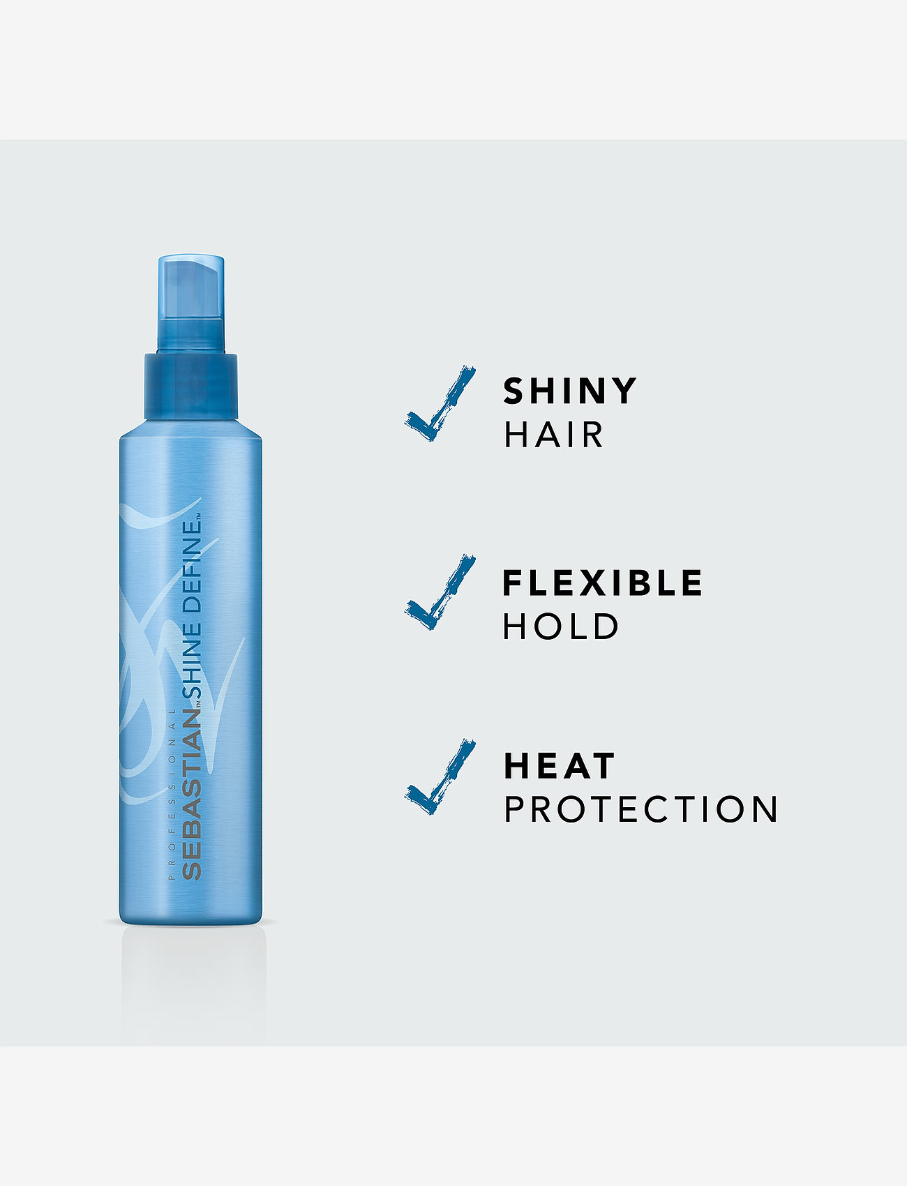 Sebastian Professional - Sebastian Professional  Shine Define 200 ml - glansspray - no colour - 2