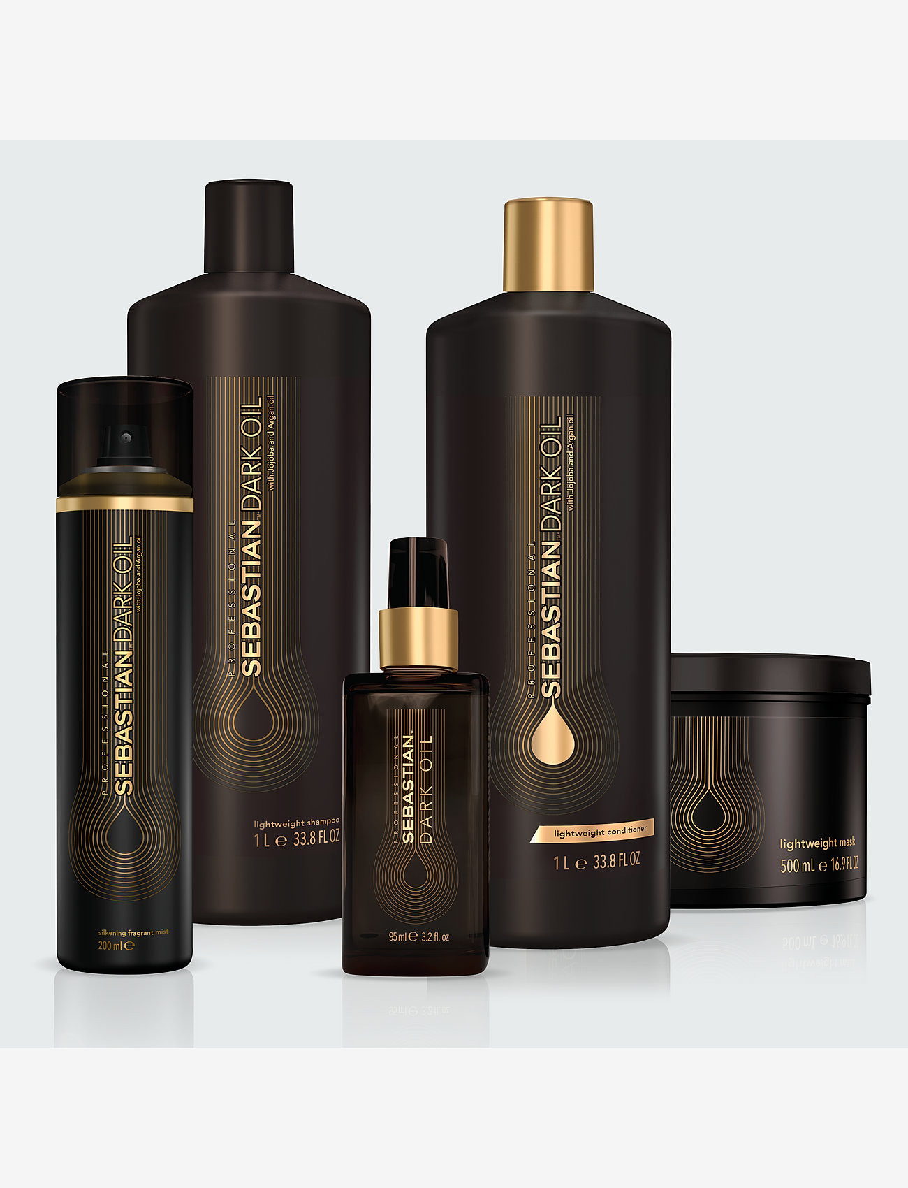 Sebastian Professional - Dark Oil Mask 500ml - clear - 4