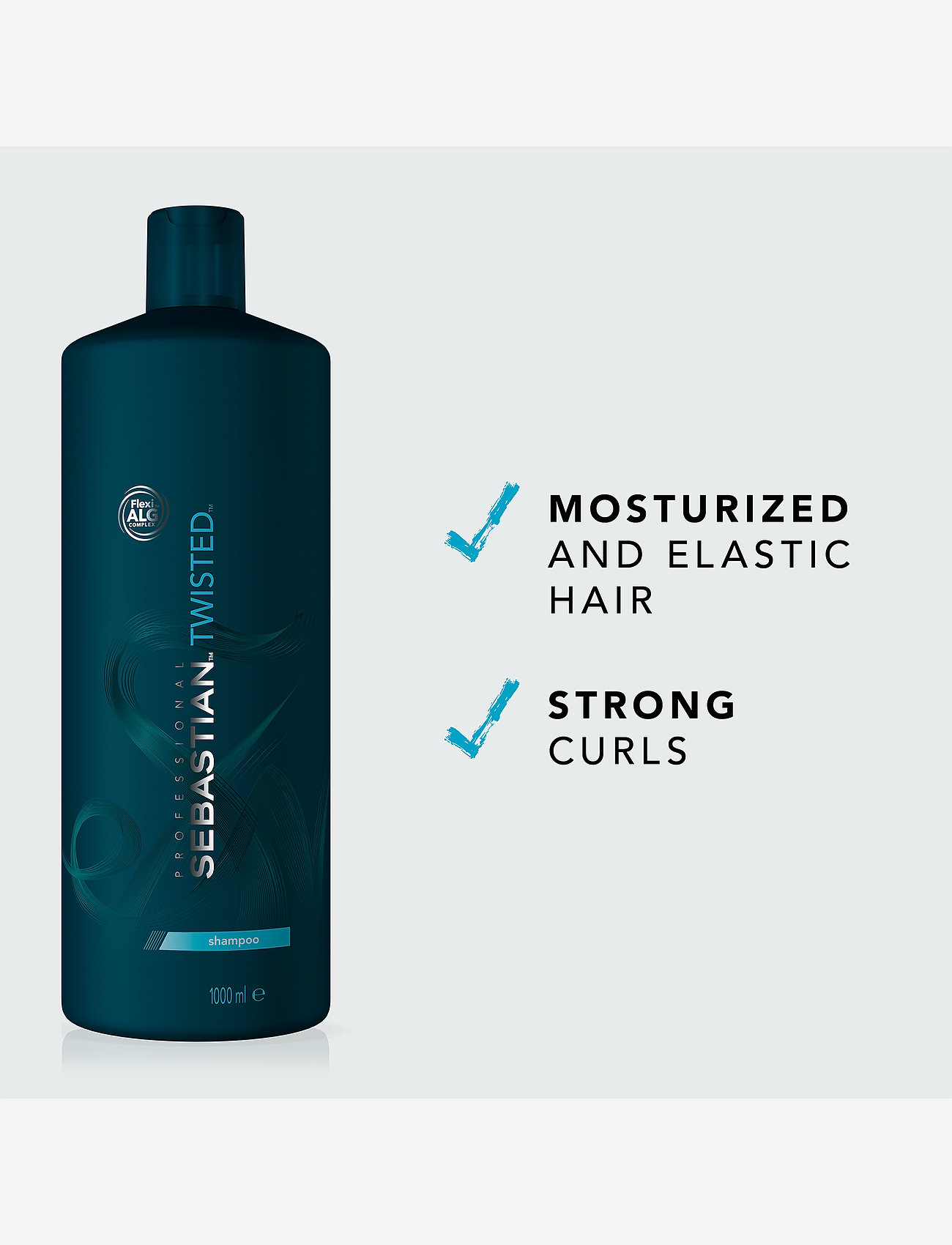 Sebastian Professional - Sebastian Professional  Twisted Elastic Cleanser Shampoo 1000 ml - clear - 2