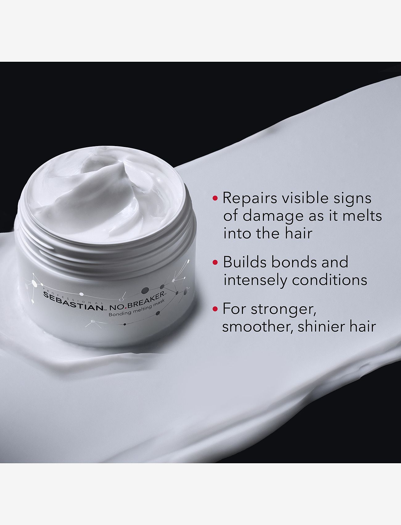 Sebastian Professional - Sebastian Professional No.Breaker Bonding Melting Hair Mask 150 ml - hårmasker - no color - 2