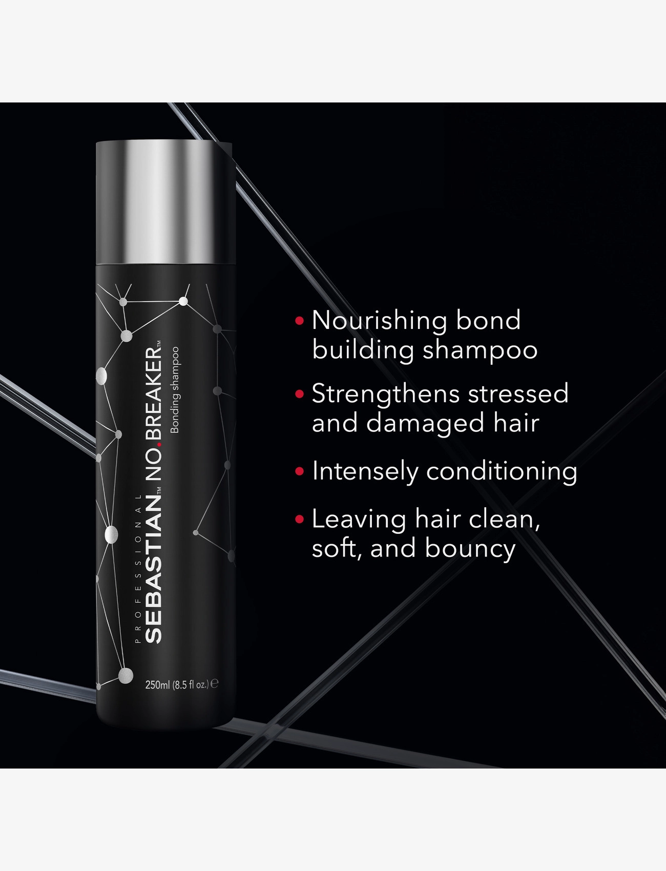 Sebastian Professional - Sebastian Professional No.Breaker Bonding Shampoo 250 ml - Šampūnas - no color - 2