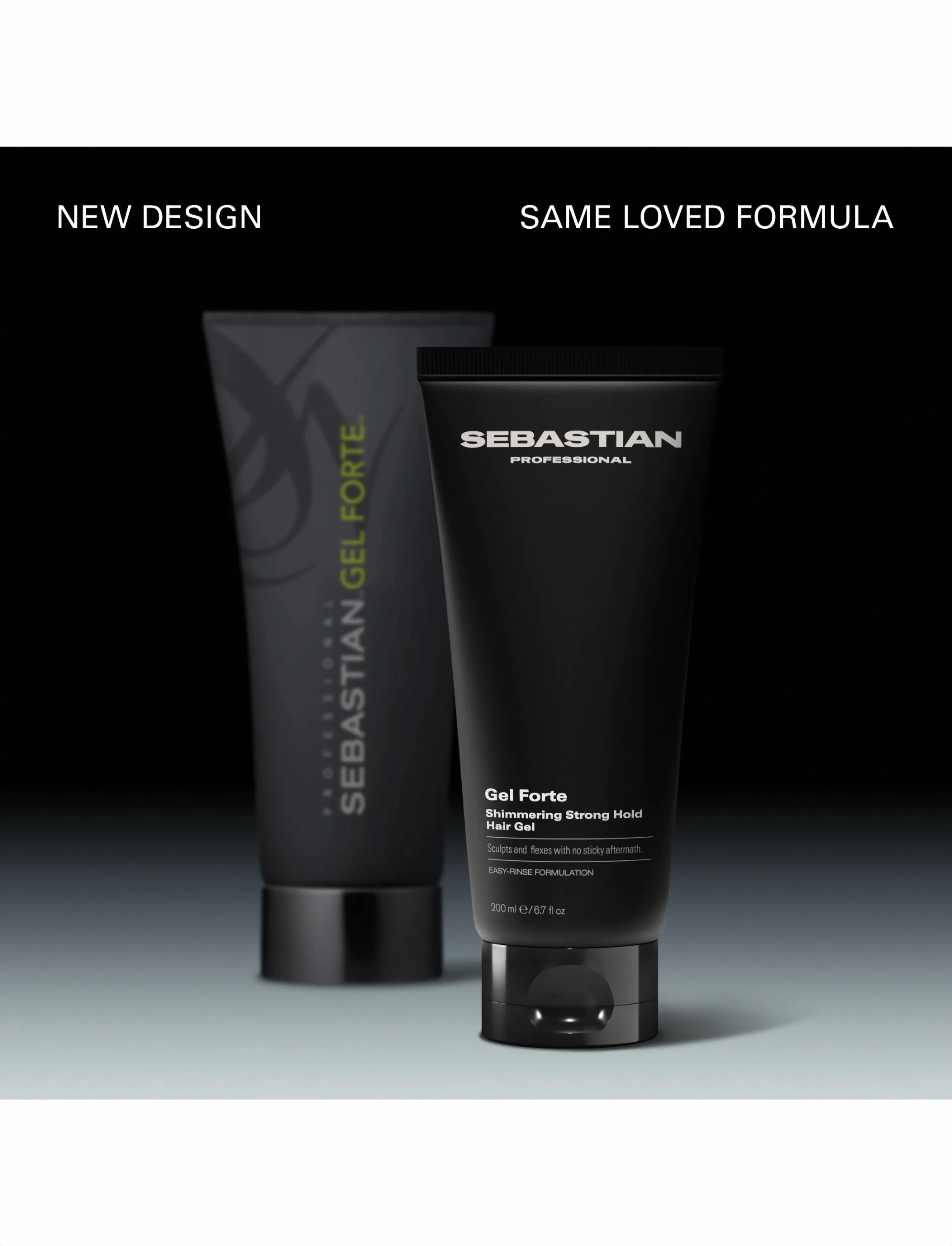 Sebastian Professional Sebastian Professional Gel Forte Shimmering Strong Hold Hair Gel 200ml, 200 ml, Nude, Styling > Voks Og Gel, Dame