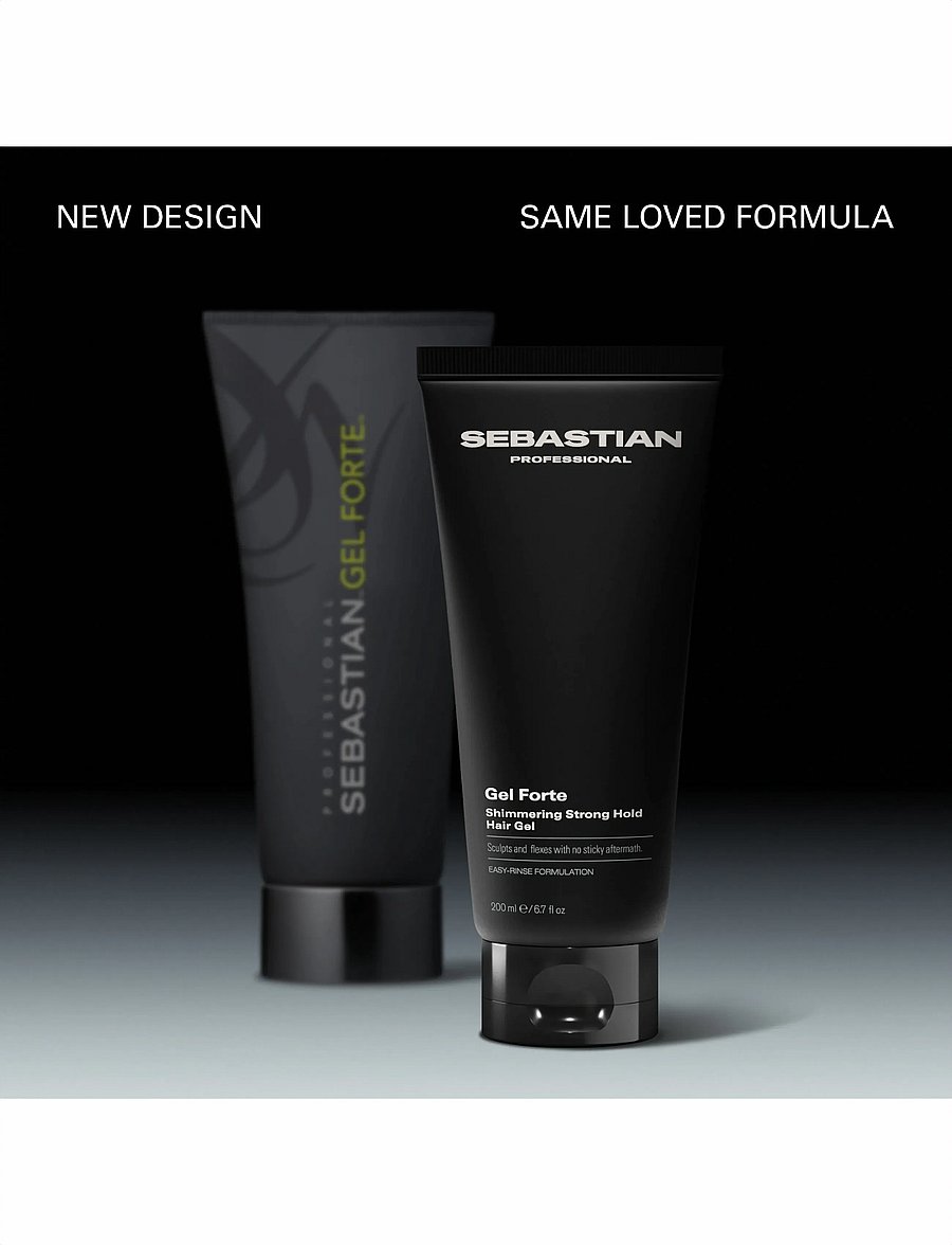 Sebastian Professional - Sebastian Professional Gel Forte Shimmering Strong Hold Hair Gel 200ml - geel - no color - 0