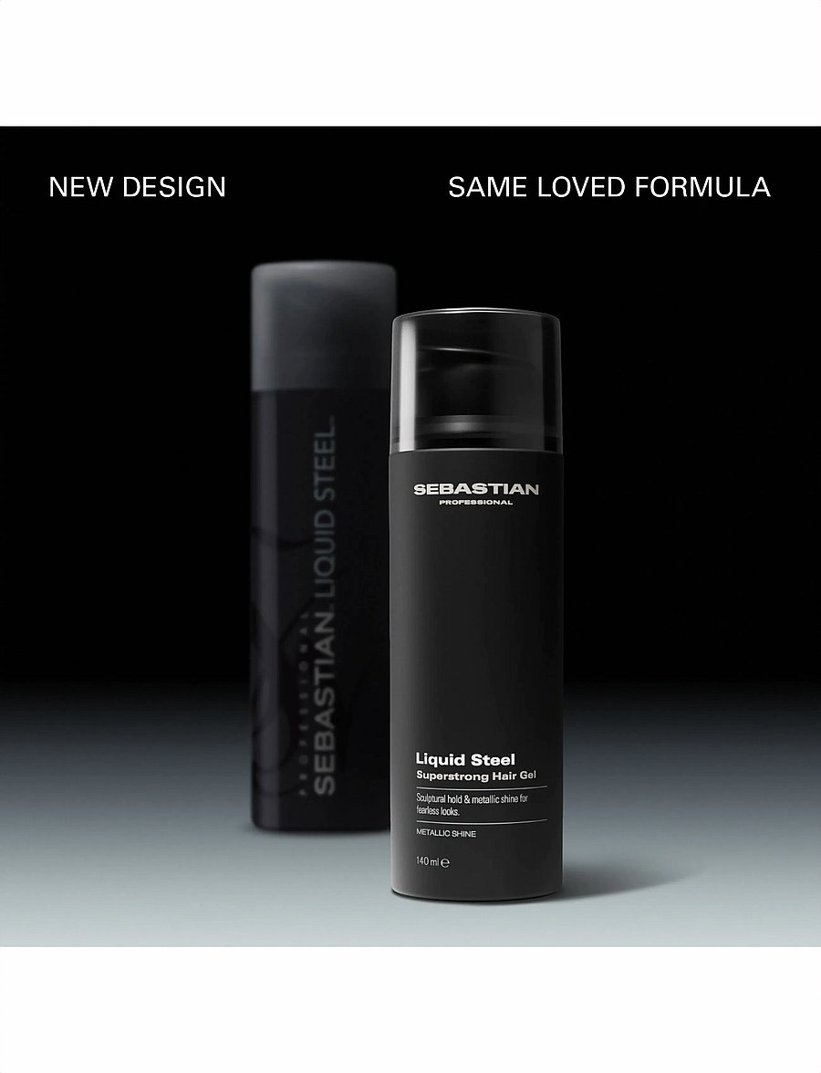 Sebastian Professional - Sebastian Professional Liquid Steel Superstrong Hair Gel 140ml - geel - no color - 2