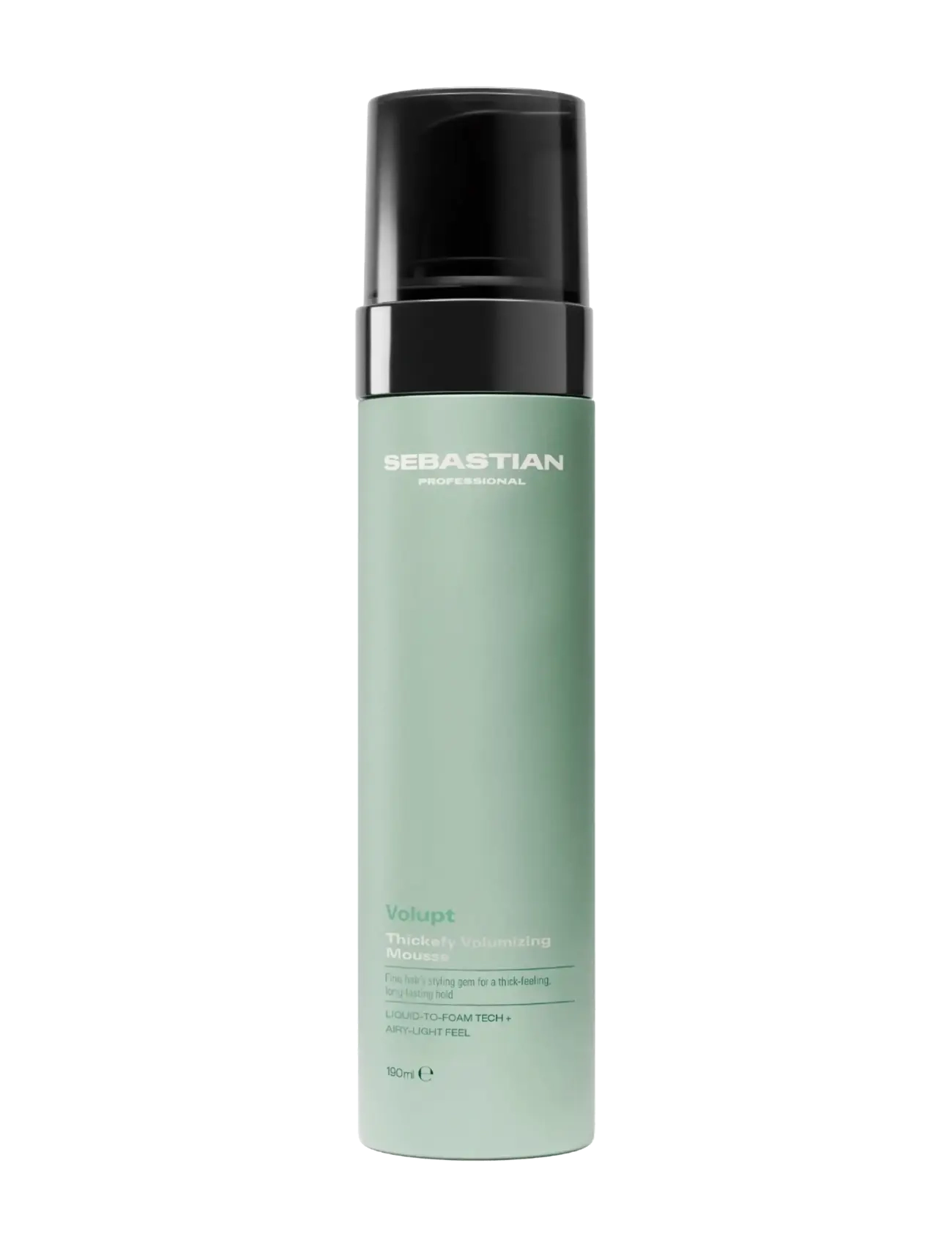 Sebastian Professional Volupt Thickefy Volumizing Mousse 190Ml, Hårmousse-skum, Nude, Str: 190 ML