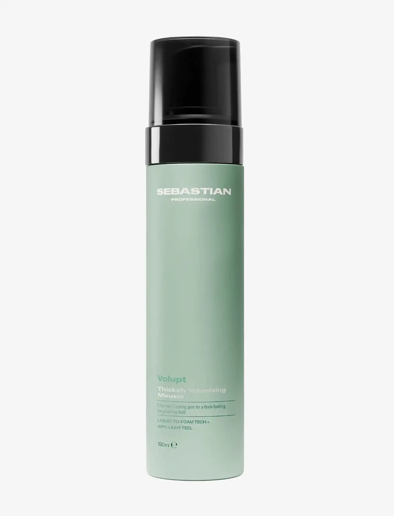 Sebastian Professional - Sebastian Professional Volupt Thickefy Volumizing Mousse 190ml - hårmousser - no color - 1