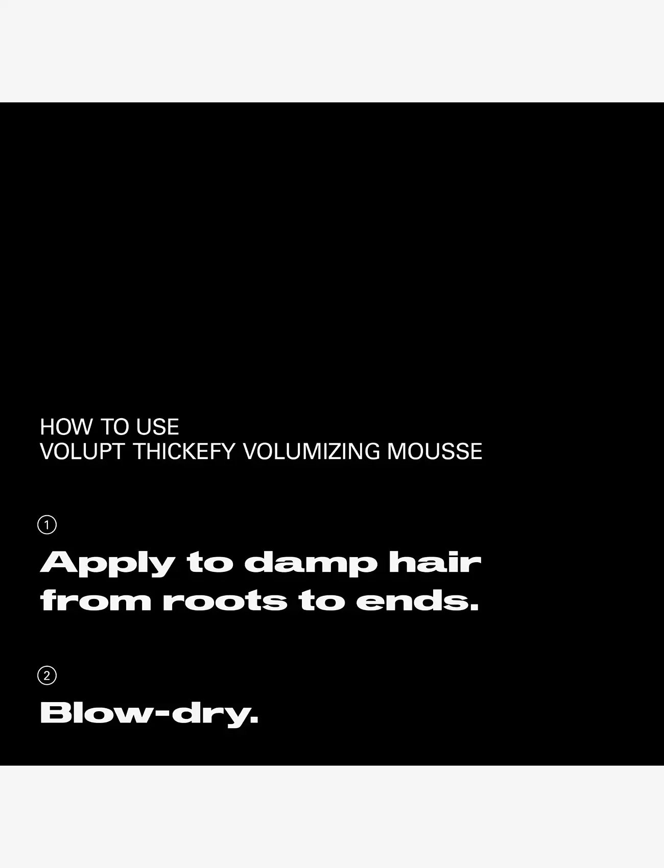 Sebastian Professional - Sebastian Professional Volupt Thickefy Volumizing Mousse 190ml - hårmousser - no color - 4