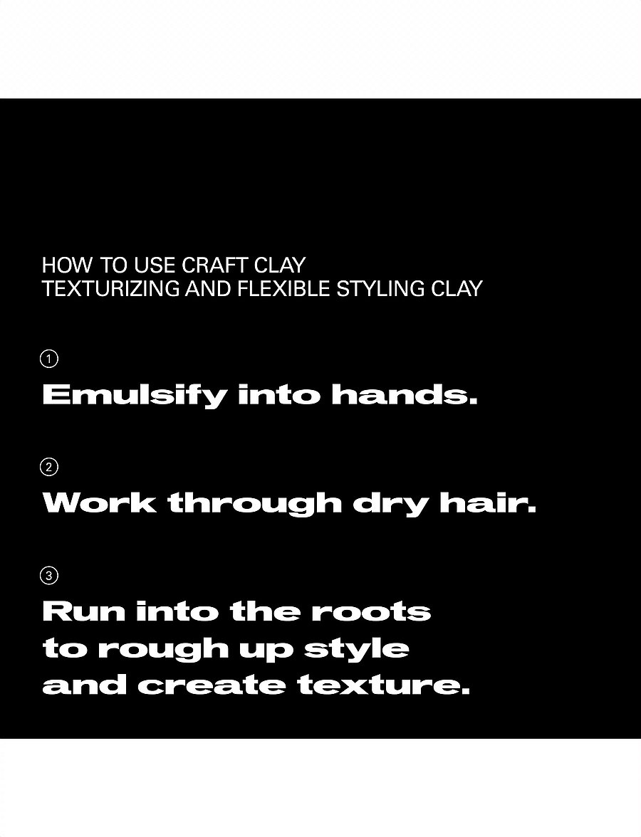 Sebastian Professional - Sebastian Professional Craft Clay Texturizing & Flexible Styling Clay 50g - kreem - no color - 5