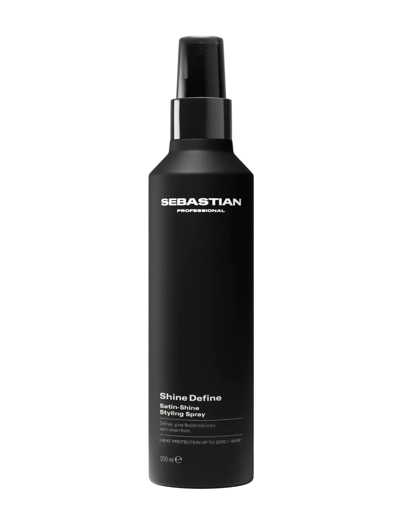 Sebastian Professional Shine Define Satin-Shine Styling Spray 200Ml, Glansspray, Nude, Str: 200 ML