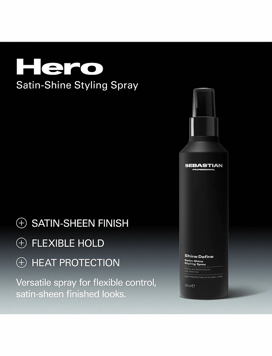 Sebastian Professional - Sebastian Professional Shine Define Satin-Shine Styling Spray 200ml - säraspreid - no color - 0
