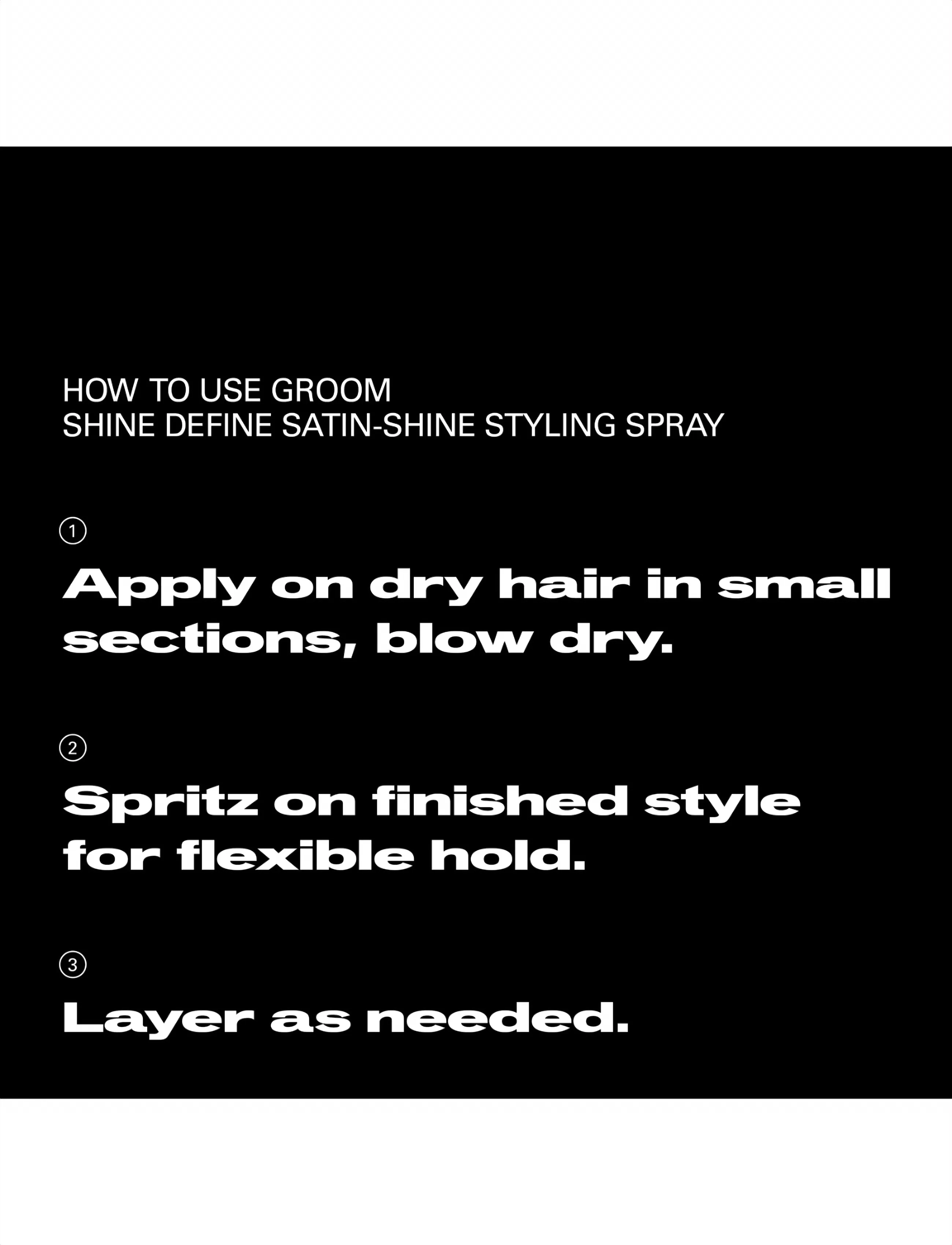 Sebastian Professional - Sebastian Professional Shine Define Satin-Shine Styling Spray 200ml - shine spray - no color - 3