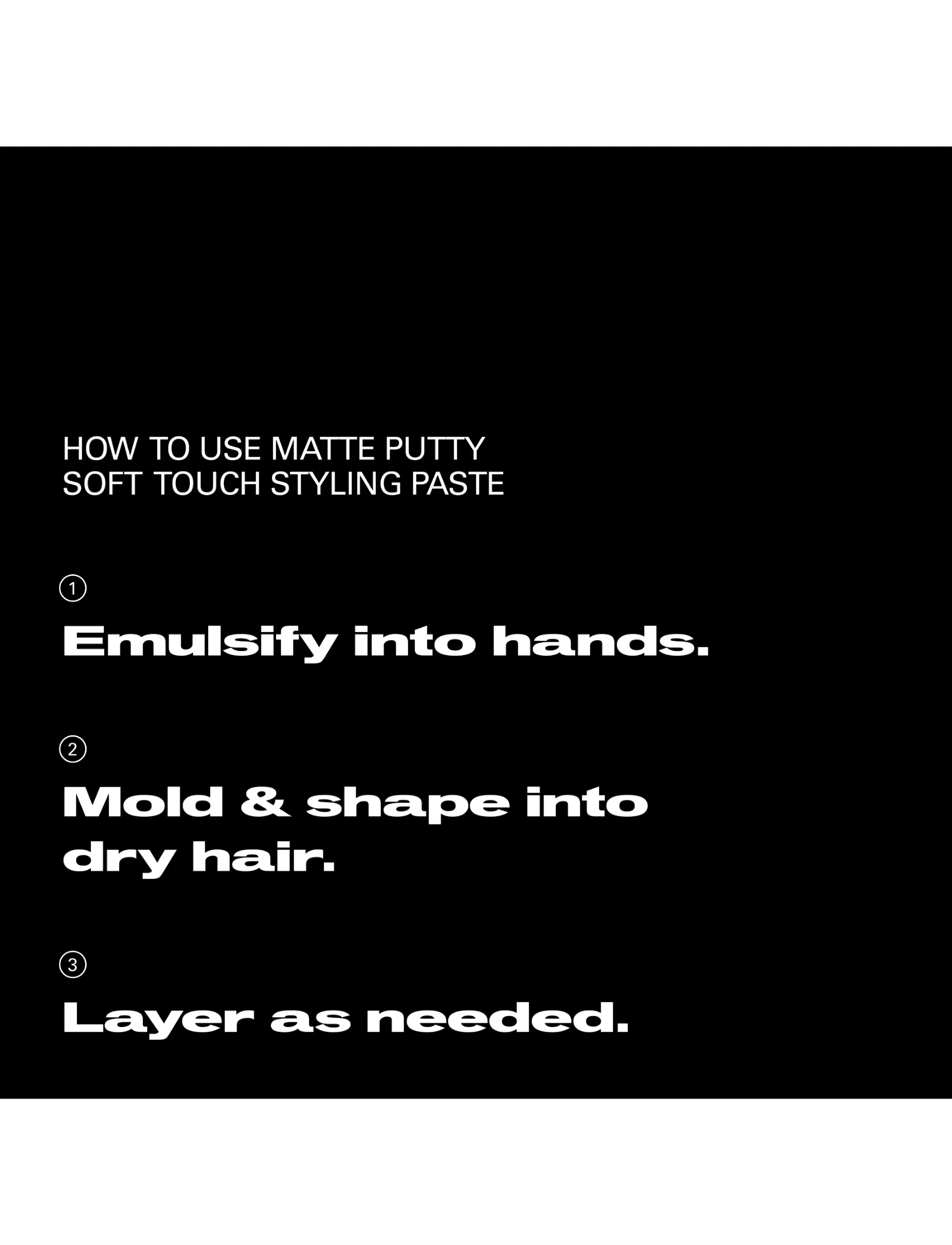 Sebastian Professional - Sebastian Professional Matte Putty Soft Touch Styling Paste 75g - paste - no color - 5
