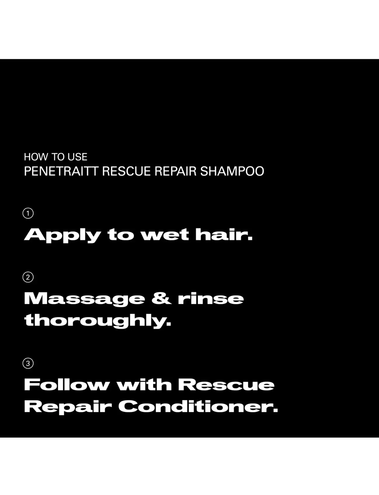 Sebastian Professional - Sebastian Professional Penetraitt Rescue Repair Shampoo 1L - shampoo - no color - 2