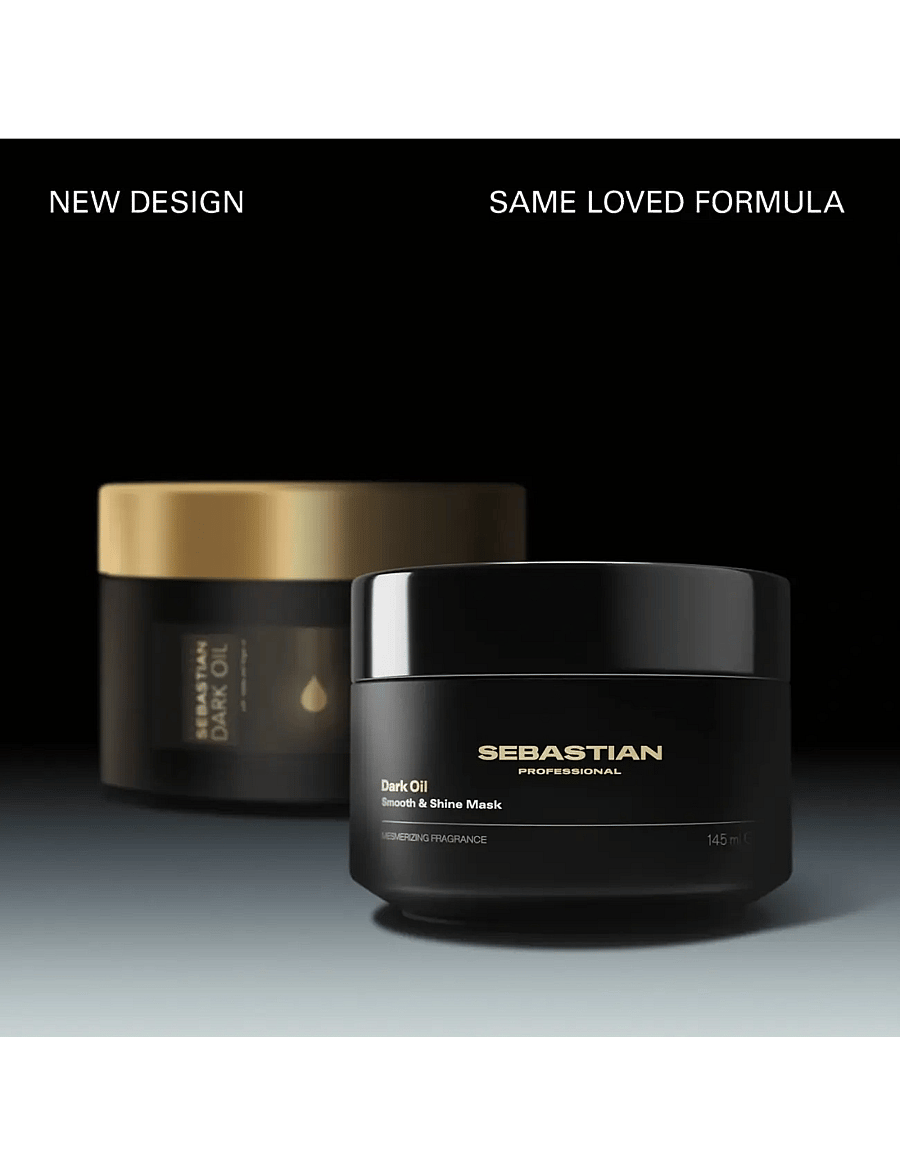 Sebastian Professional - Sebastian Professional DarkOil Smooth and Shine Mask 145ml - juuksemaskid - no color - 2