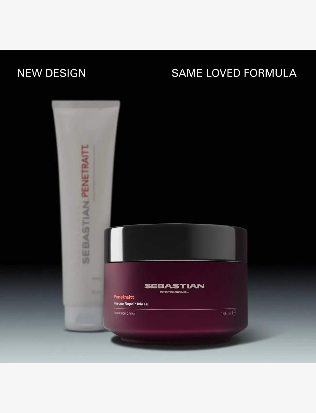 Sebastian Professional - Sebastian Professional Penetraitt Rescue Repair Mask 145ml - hårinpackning - no color - 2