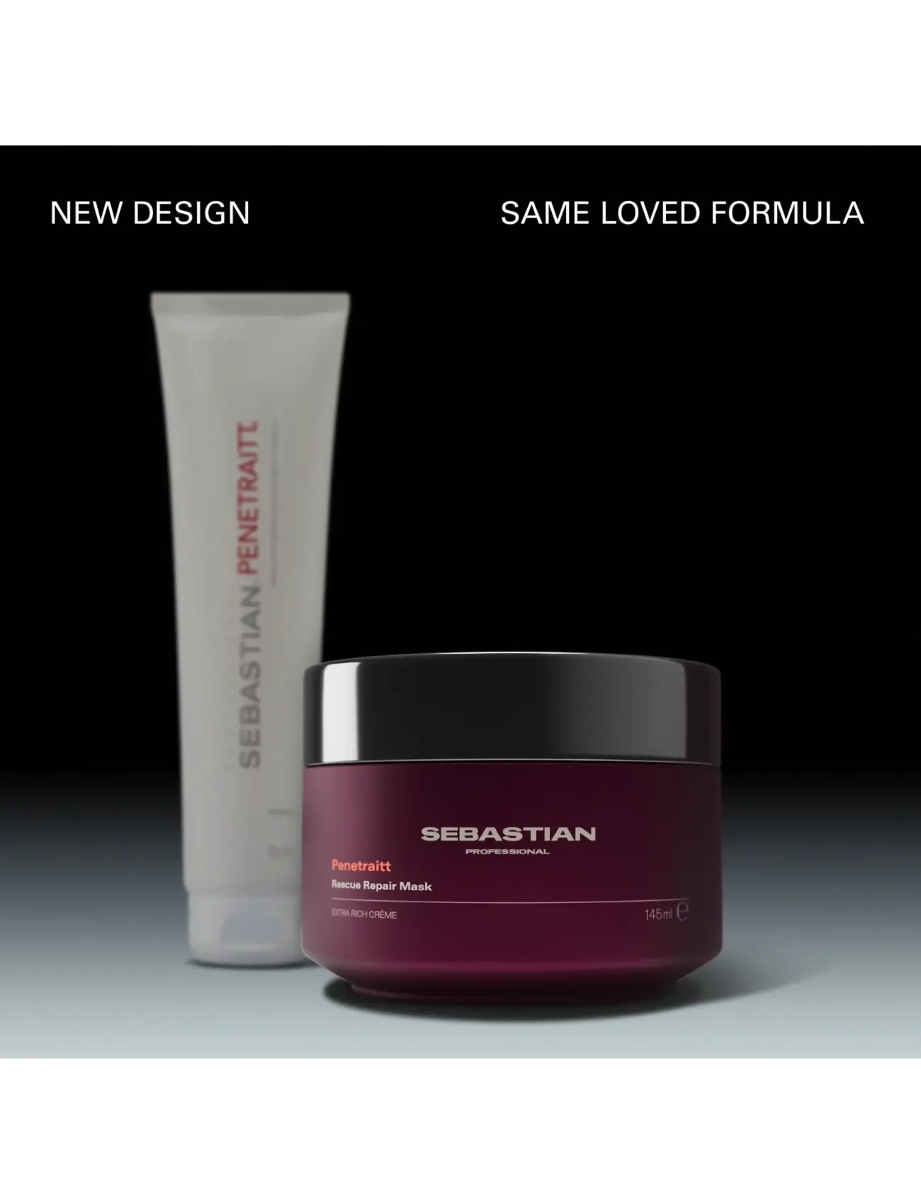 Sebastian Professional - Sebastian Professional Penetraitt Rescue Repair Mask 145ml - hårkur - no color - 2