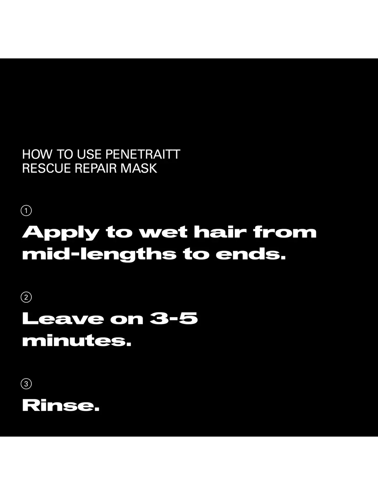 Sebastian Professional - Sebastian Professional Penetraitt Rescue Repair Mask 145ml - hårkur - no color - 4