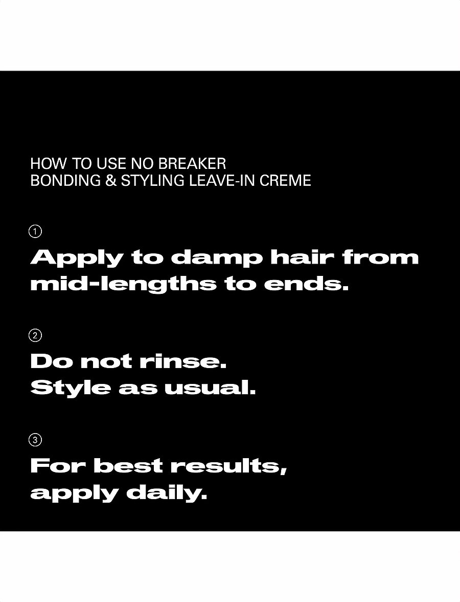 Sebastian Professional - Sebastian Professional No.Breaker Bonding & Styling Leave In Creme 145ml - kreem - no color - 4