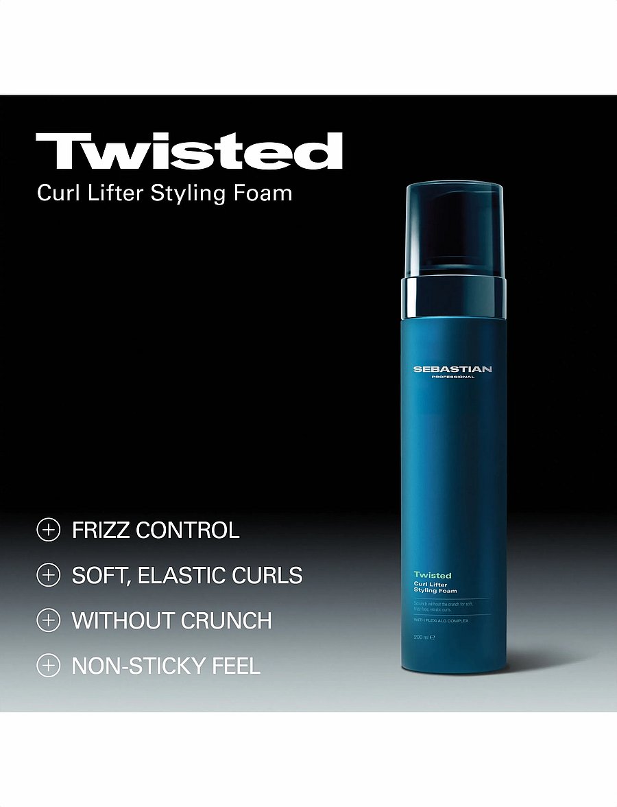 Sebastian Professional - Sebastian Professional Twisted Curl Lifter Styling Foam 200ml - kreem - no color - 2