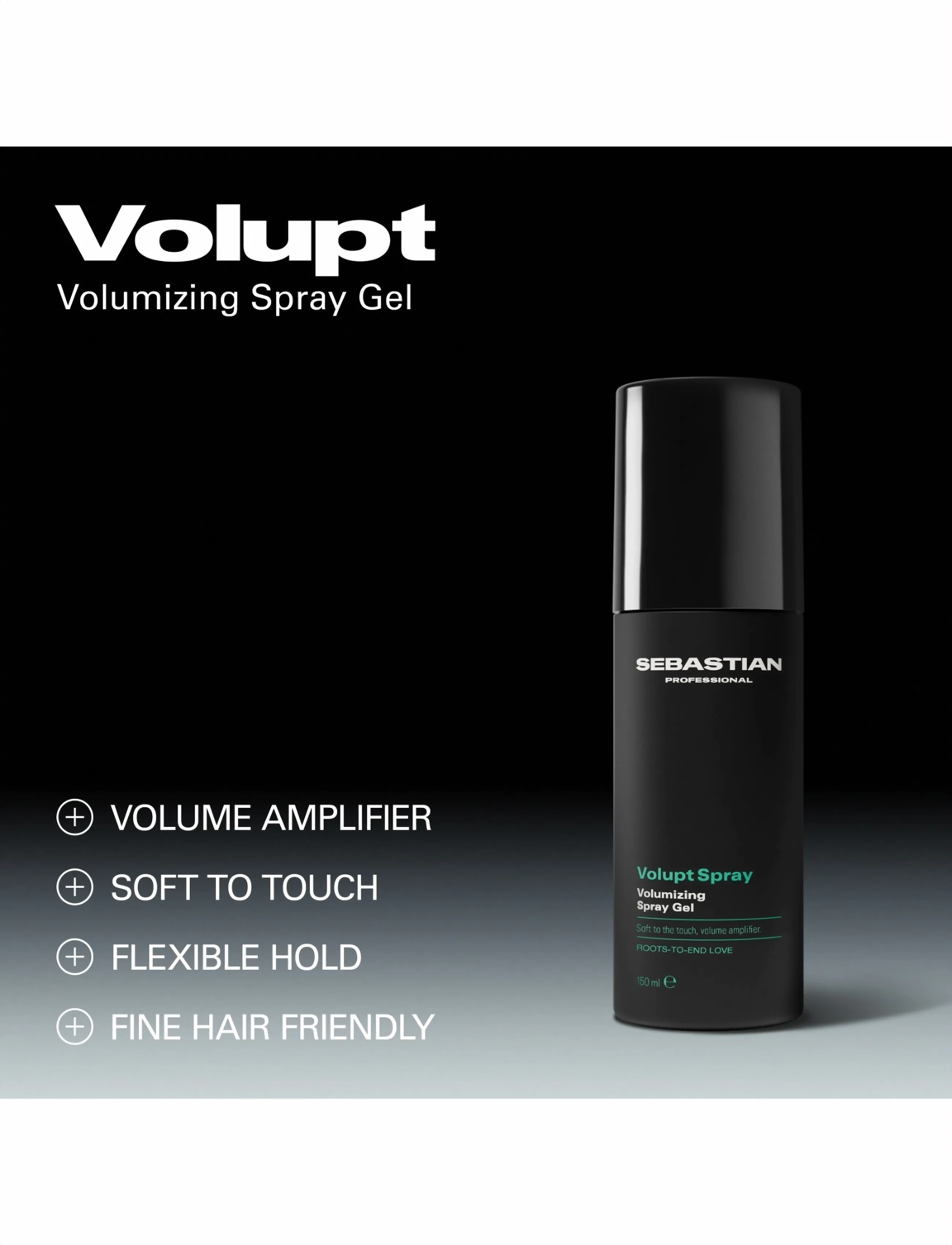 Sebastian Professional - Sebastian Professional Volupt Max Volumizing Spray Gel 150ml - gelé - no color - 2