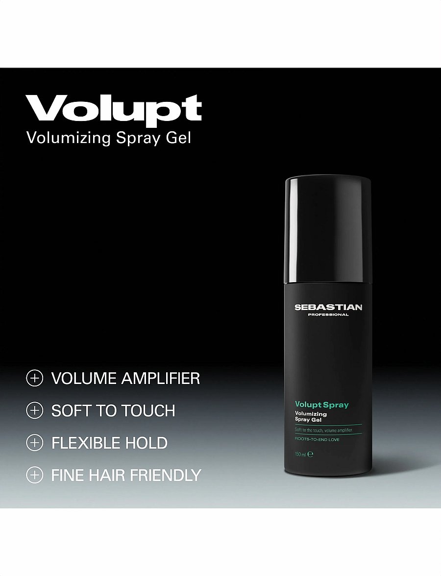 Sebastian Professional - Sebastian Professional Volupt Max Volumizing Spray Gel 150ml - geel - no color - 2