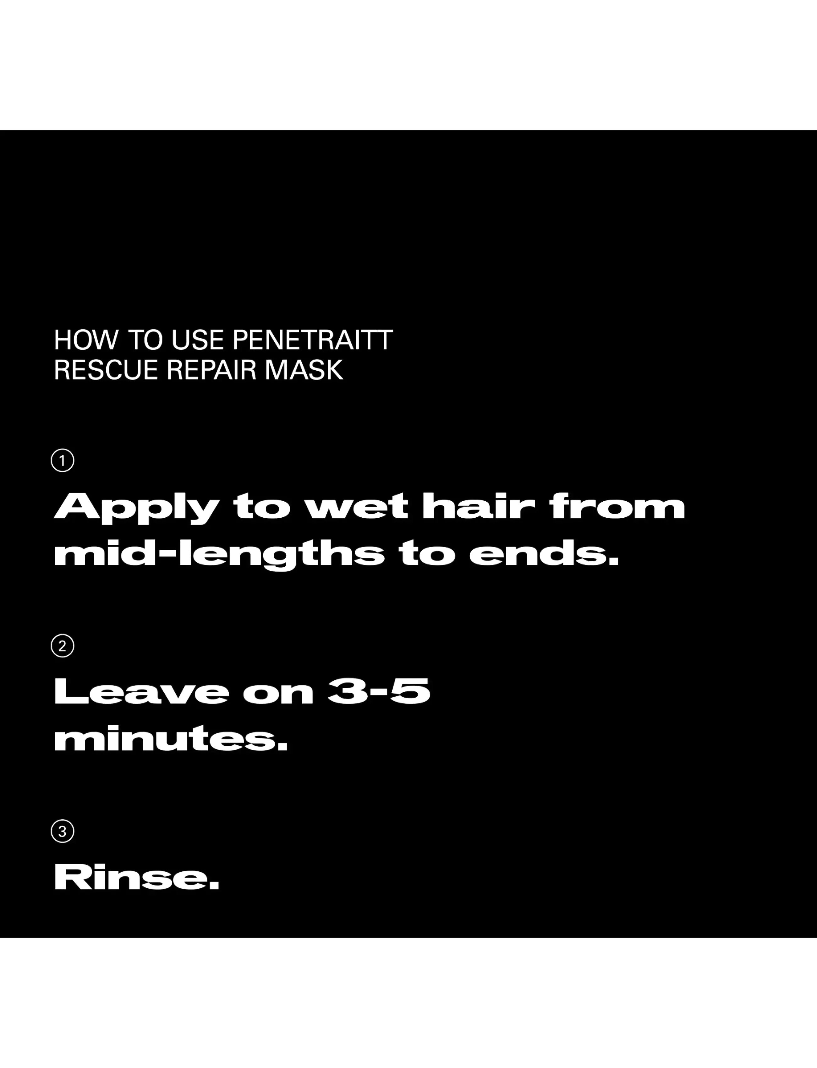 Sebastian Professional - Sebastian Professional Penetraitt Rescue Repair Mask 30ml - hår - no color - 2