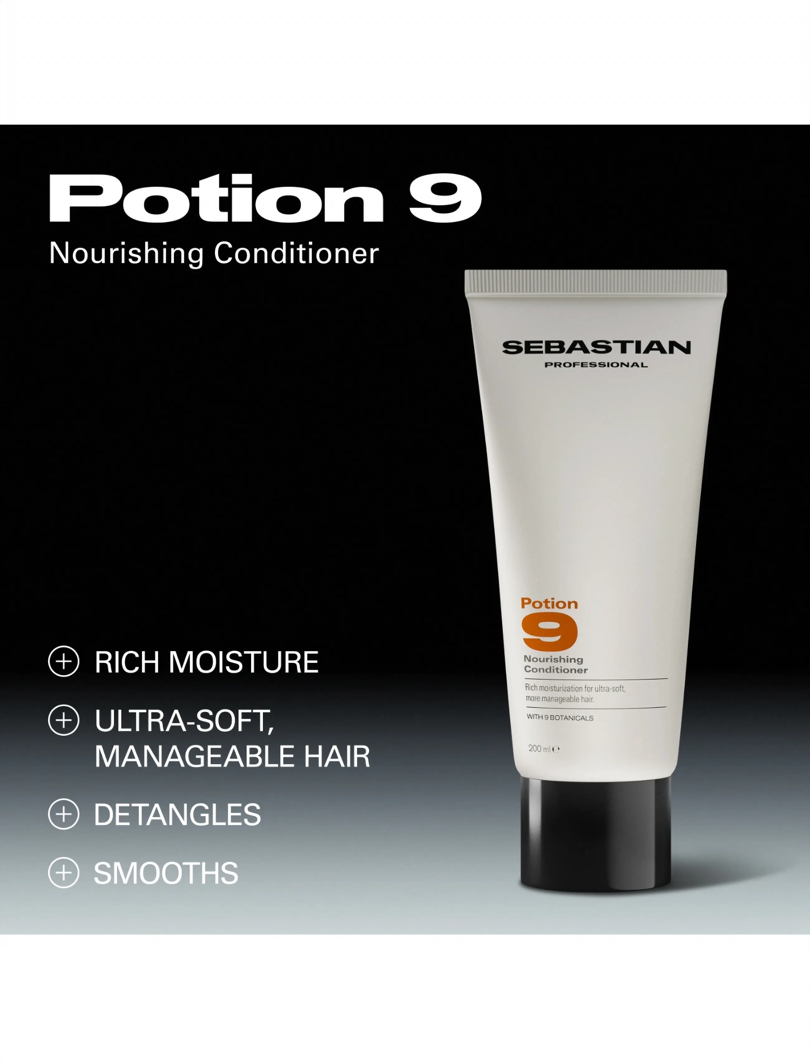 Sebastian Professional Sebastian Professional Potion 9 Nourishing Conditioner 200ml - Streetstyle - NO COLOR / undefined