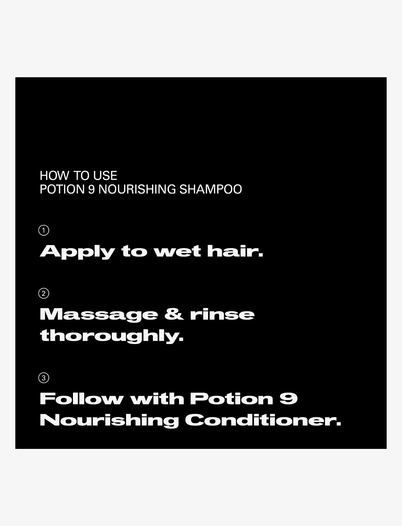 Sebastian Professional - Sebastian Professional Potion 9 Nourishing Shampoo 50ml - resestorlekar & kits - no color - 2