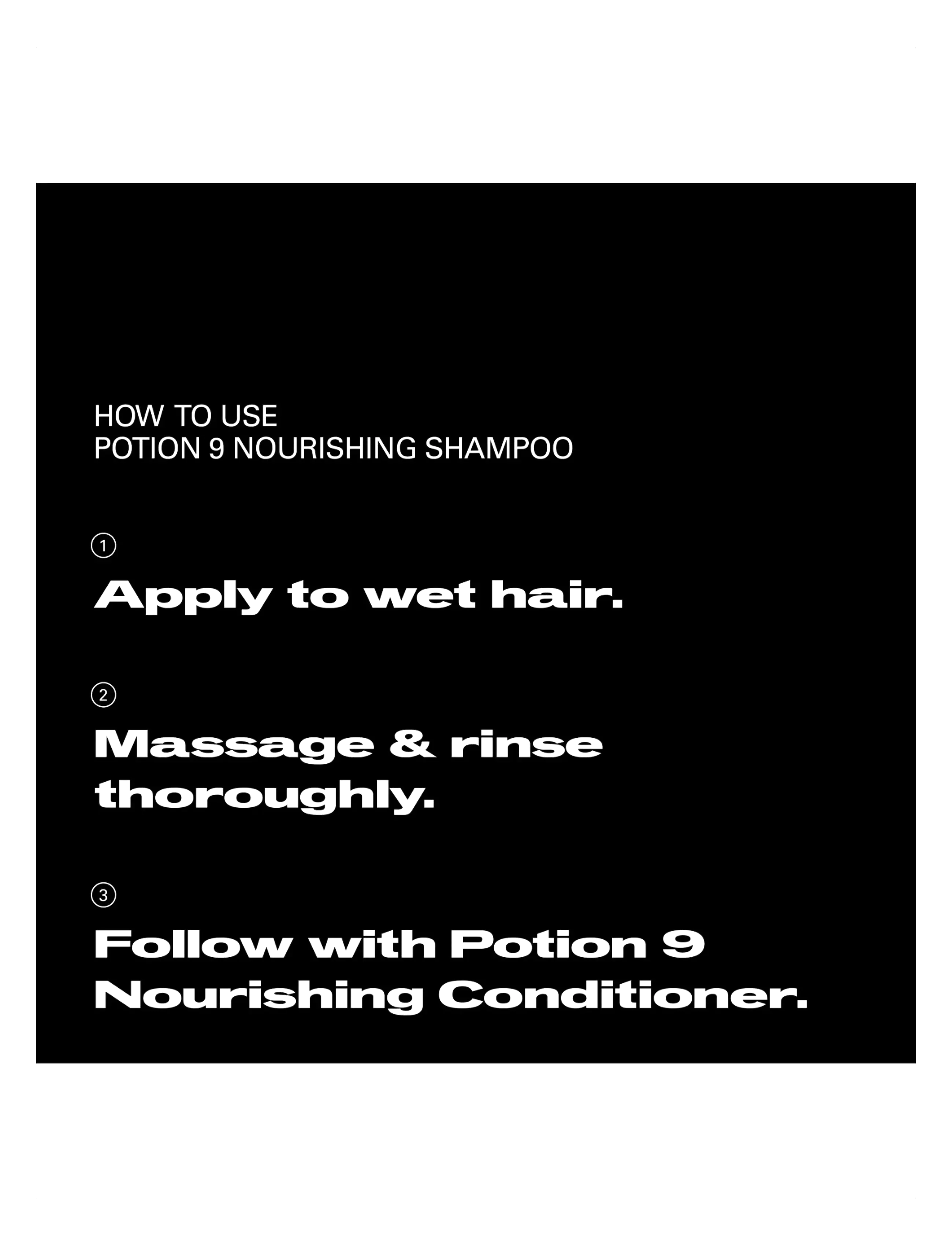 Sebastian Professional - Sebastian Professional Potion 9 Nourishing Shampoo 50ml - hår - no color - 2