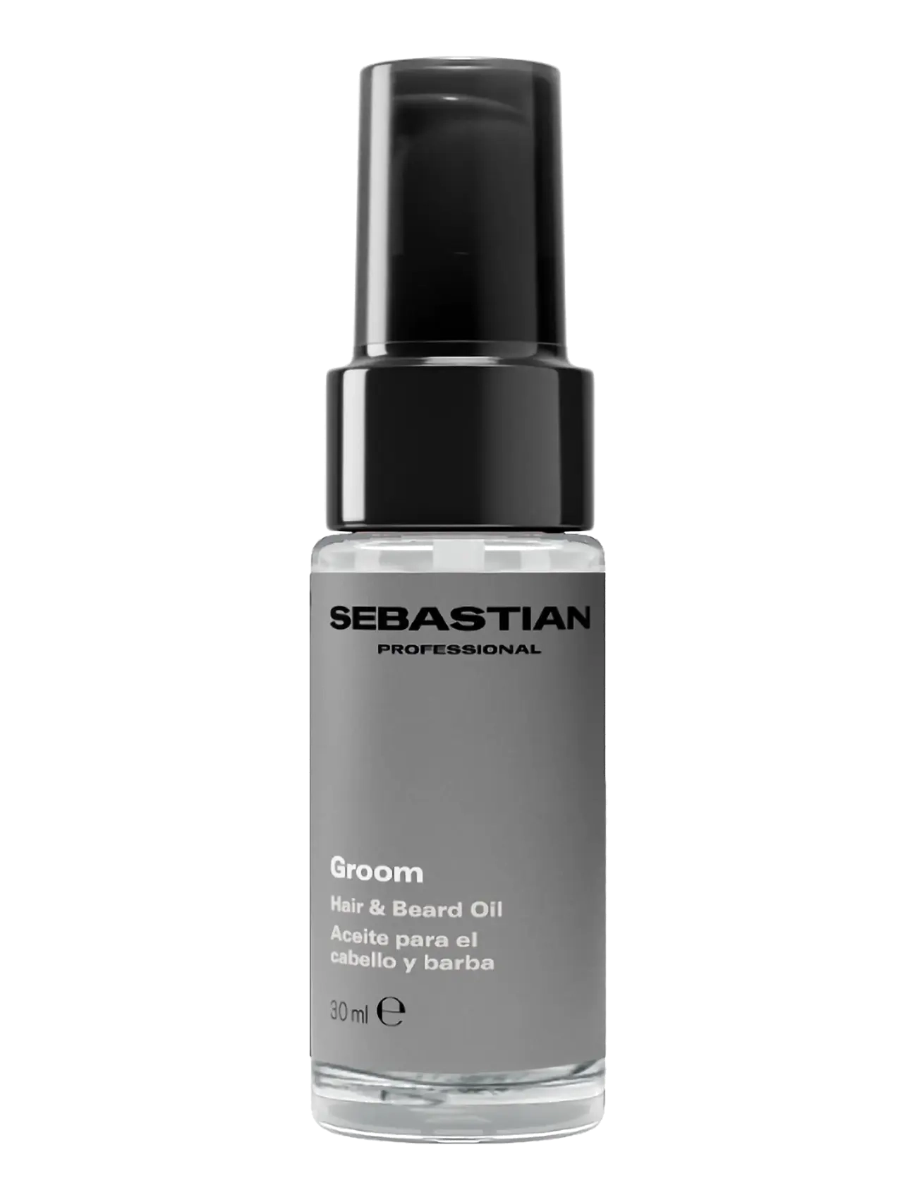 Sebastian Professional Sebastian Professional Groom Hair & Beard Oil For Men 30ml, 30 ml, Nude, Pleje > Hårolie, Herre