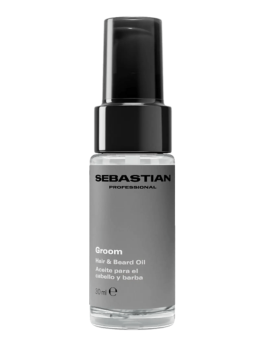 Sebastian Professional - Sebastian Professional Groom Hair & Beard Oil for Men 30ml - no color - 0