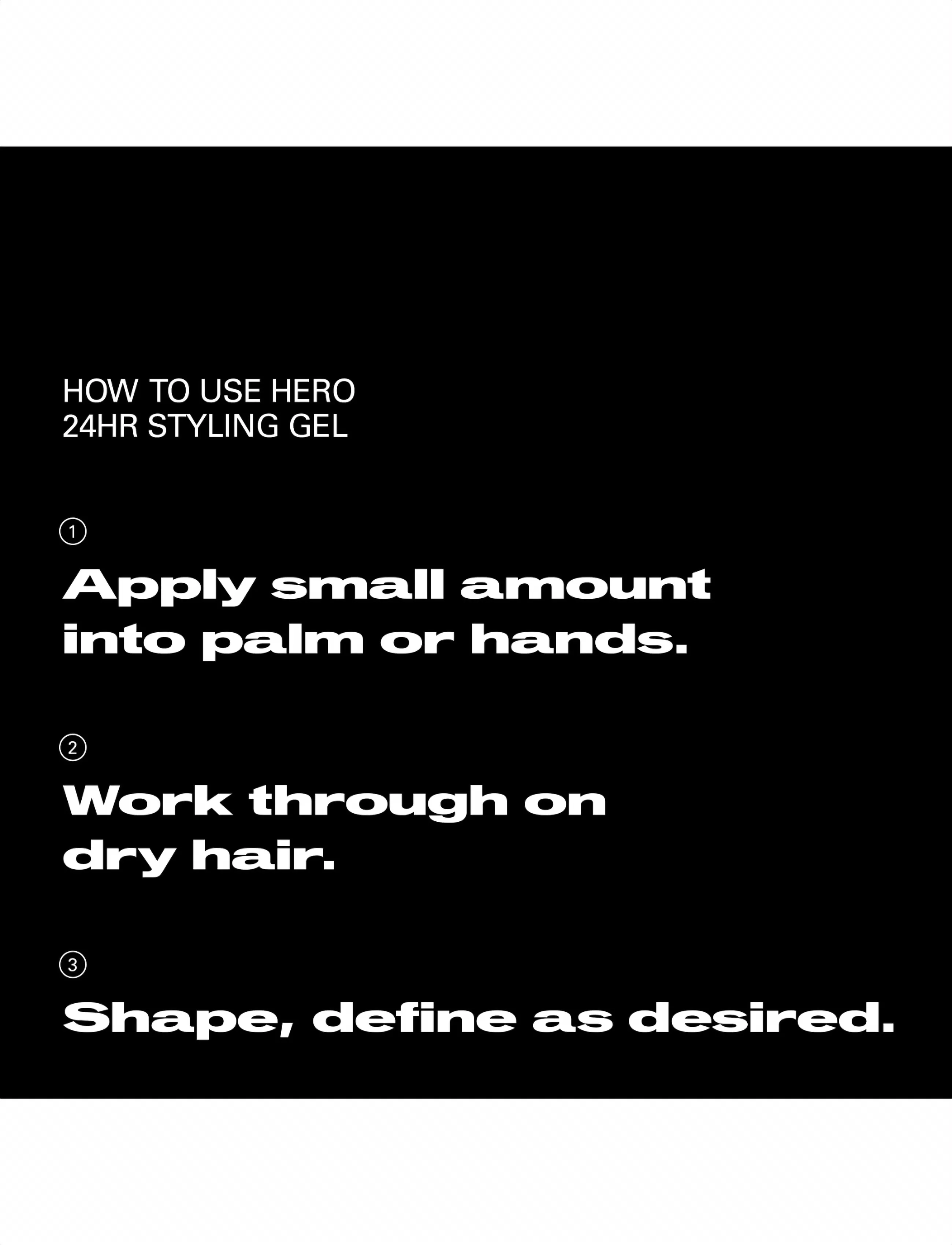 Sebastian Professional - Sebastian Professional Hero Reworkable All-day Styling Gel for Men 75ml - gel - no color - 3