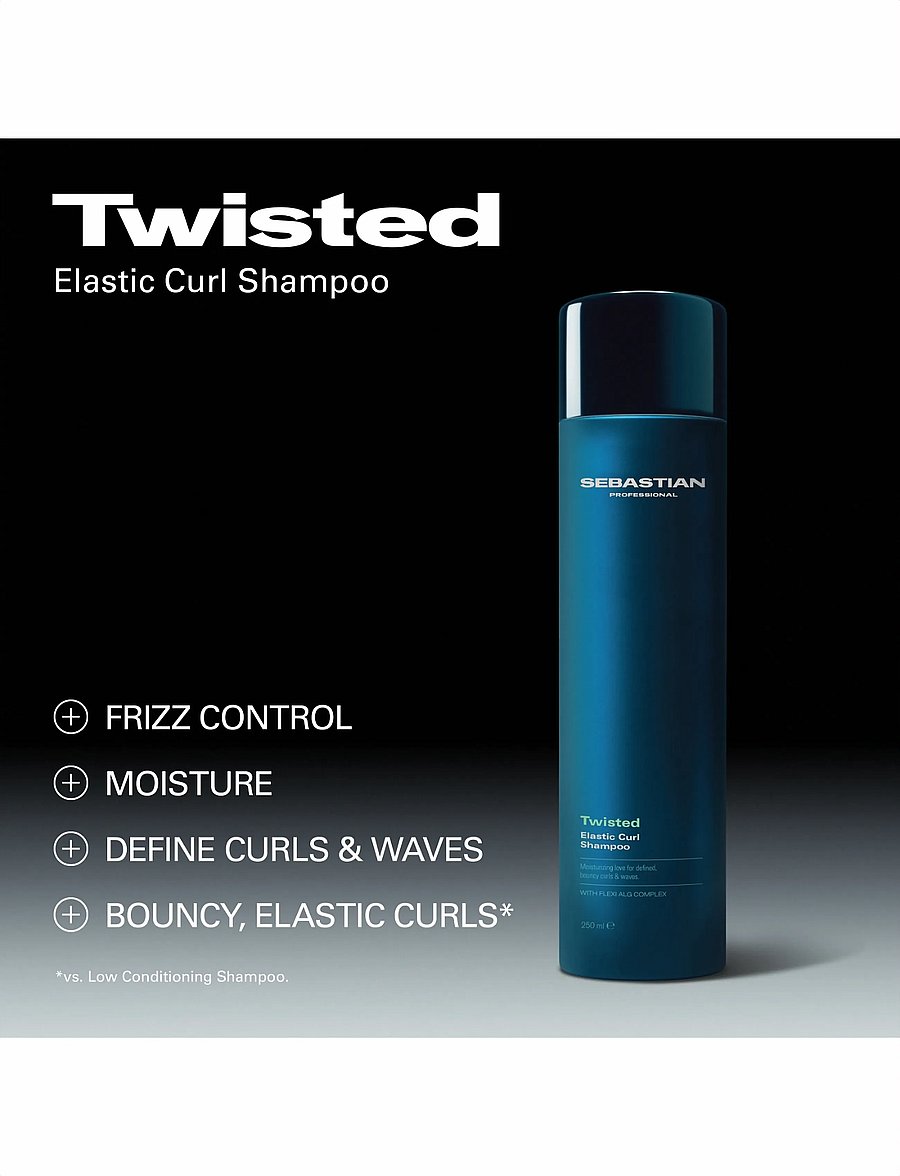 Sebastian Professional - Sebastian Professional Twisted Elastic Curls Shampoo 250ml - Šampoon - no color - 2