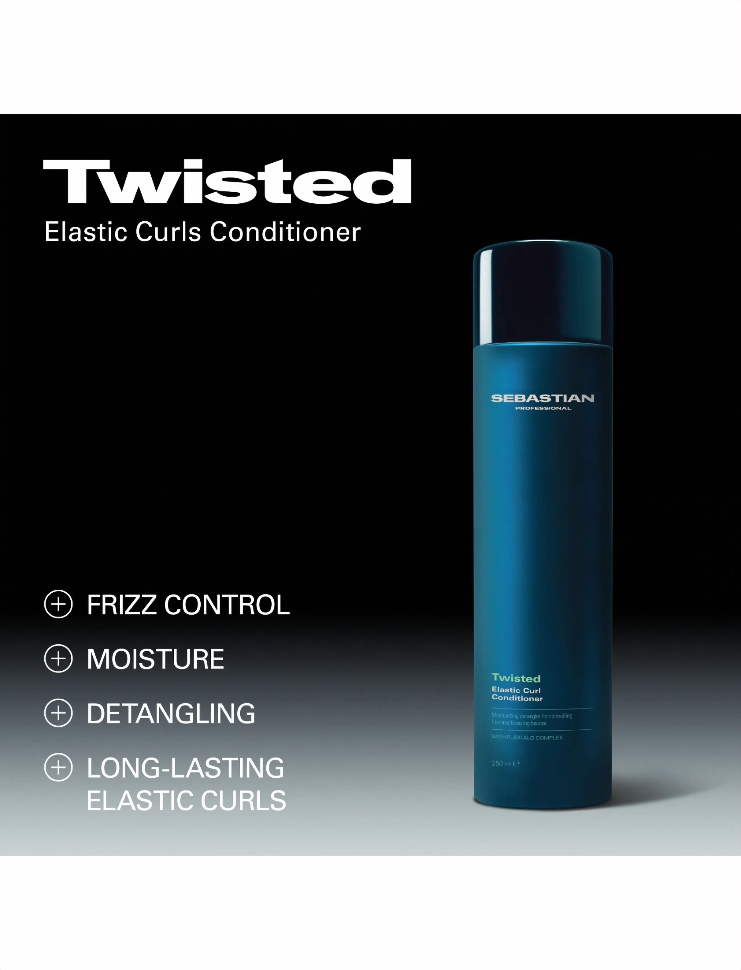 Sebastian Professional - Sebastian Professional Twisted Elastic Curls Conditioner 250ml - hårpleje - no color - 3