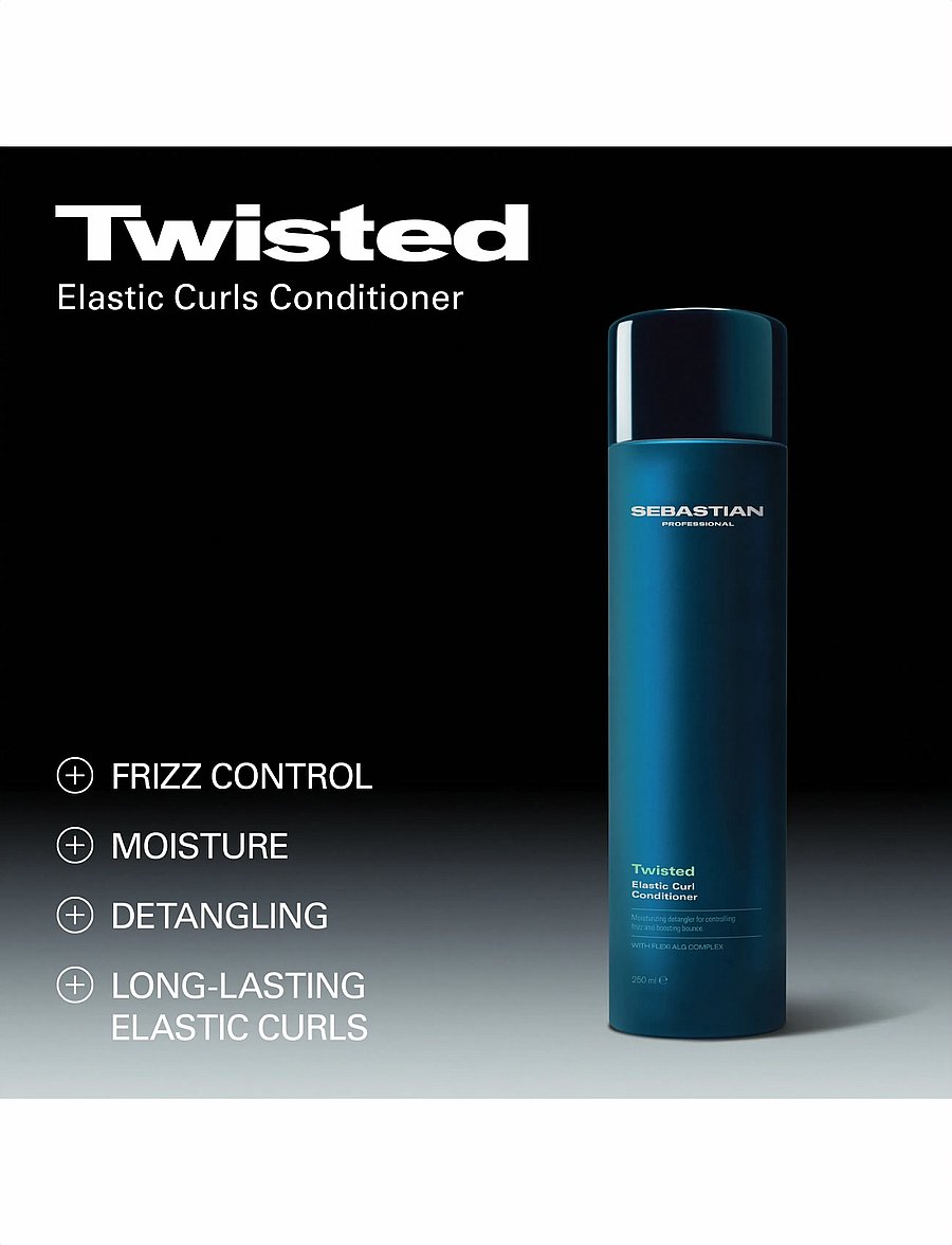 Sebastian Professional - Sebastian Professional Twisted Elastic Curls Conditioner 250ml - palsam - no color - 3