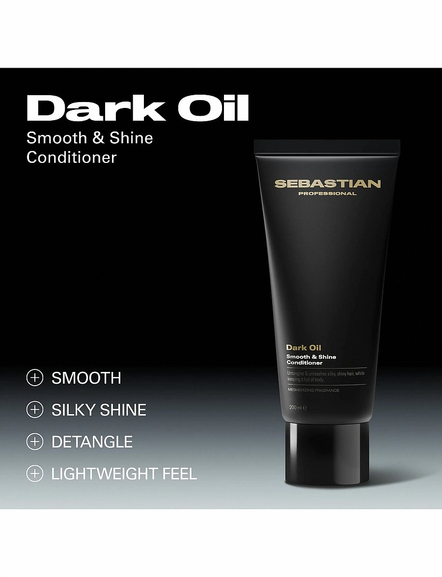 Sebastian Professional - Sebastian Professional DarkOil Smooth and Shine Conditioner 200ml - palsam - no color - 2