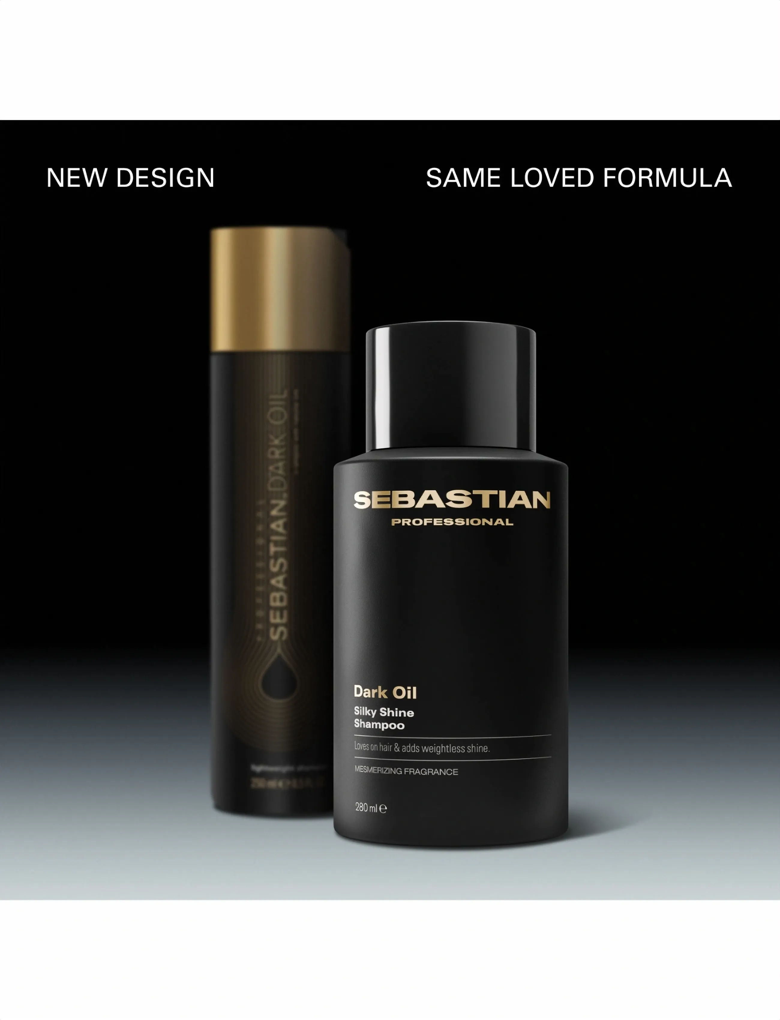 Sebastian Professional Sebastian Professional Darkoil Smooth And Shine Shampoo 280ml, 280 ml, Nude, Pleje > Shampoo, Dame