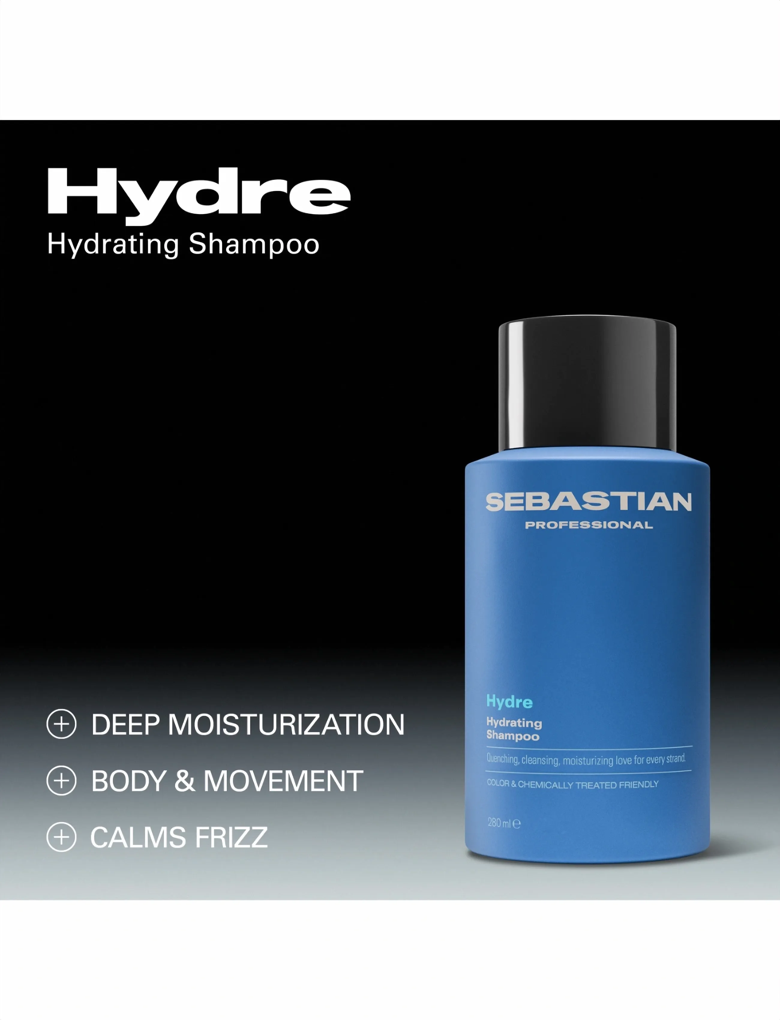 Sebastian Professional - Sebastian Professional Hydre Highly Hydrating Shampoo 280ml - hårpleje - no color - 2