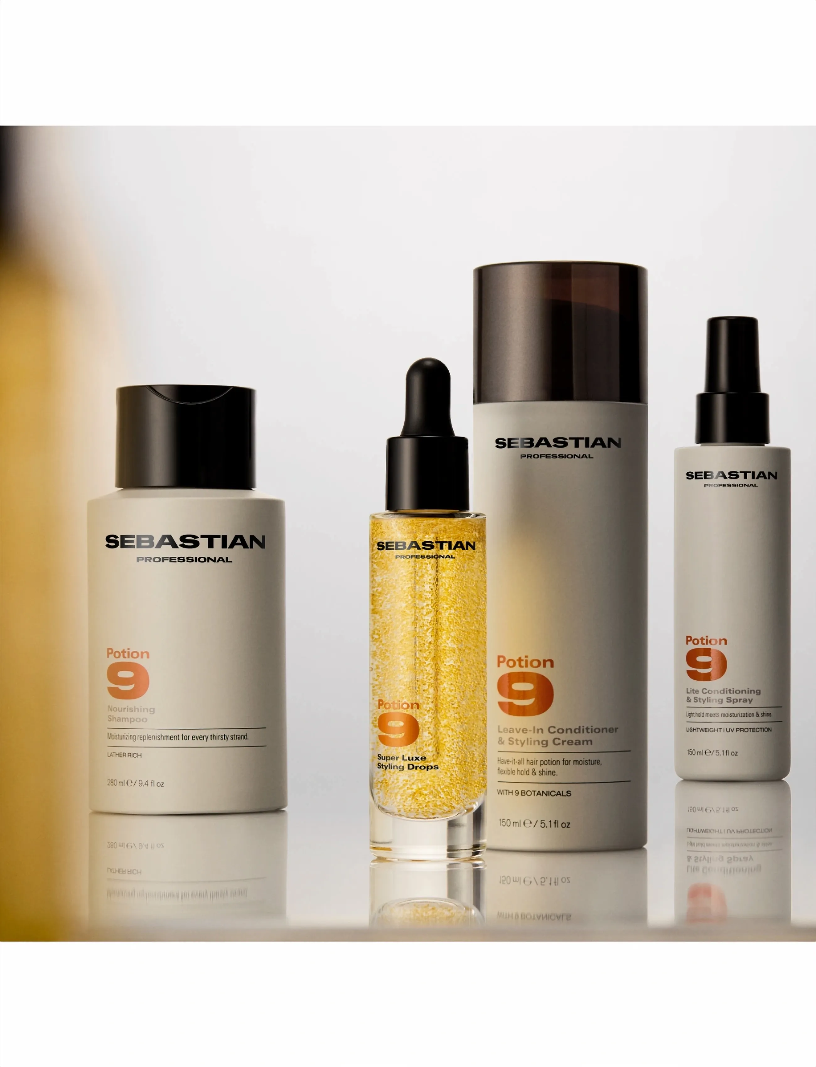 Sebastian Professional - Sebastian Professional Potion 9 Nourishing Shampoo 280ml - hårpleje - no color - 5