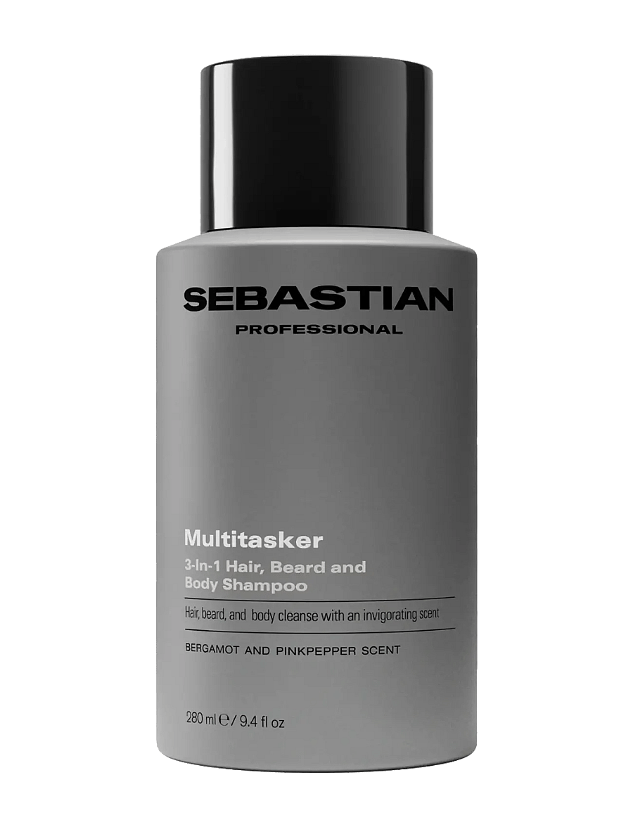 Sebastian Professional - Sebastian Professional Multitasker for Men 3-in-1 Hair, Beard and Body Shampoo 280ml - no color - 1